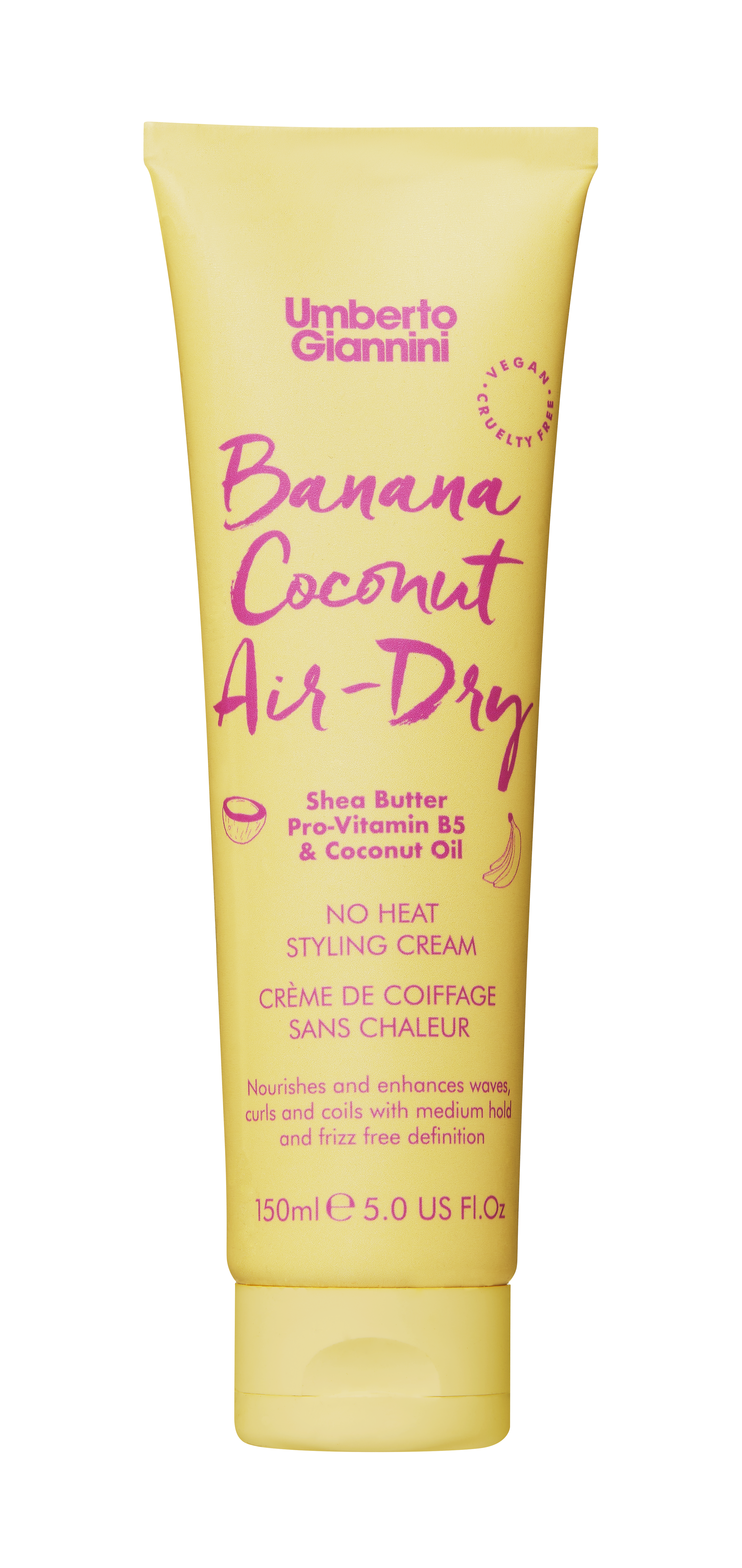 Umberto Giannini - Banana Coconut Air-Dry Cream - 150ml