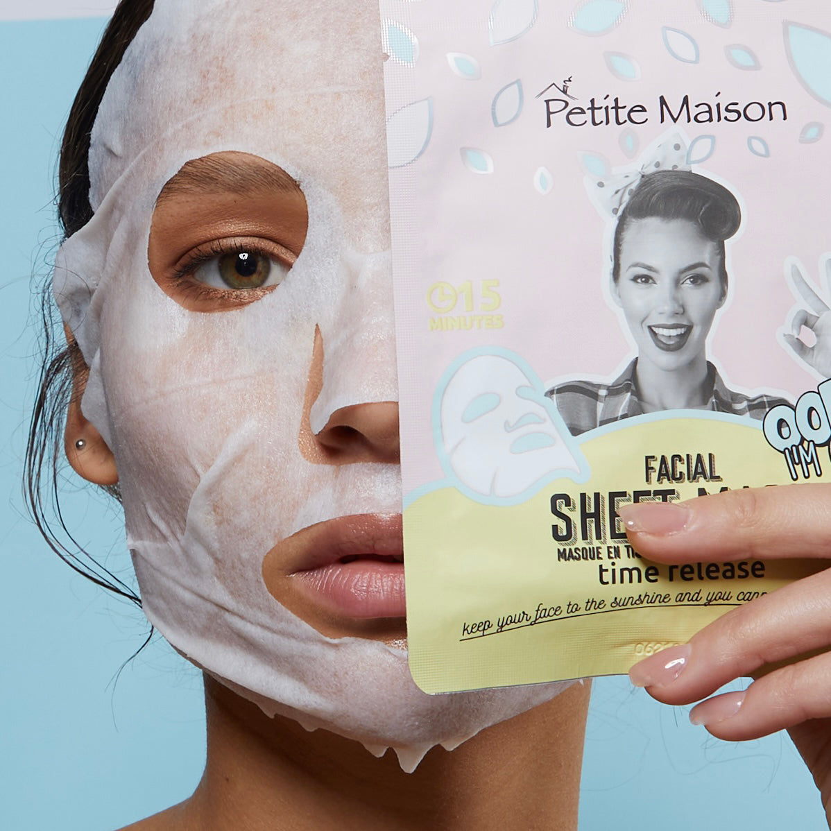 PETITE MAISON - FACIAL SHEET MASK ENERGIZING - 25ML