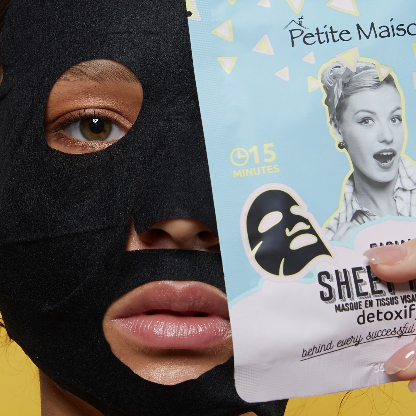 PETITE MAISON - FACIAL SHEET MASK ENERGIZING - 25ML