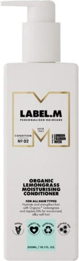 Label.M - Lemongrass Organic Moisturising Conditioner - 300 ml