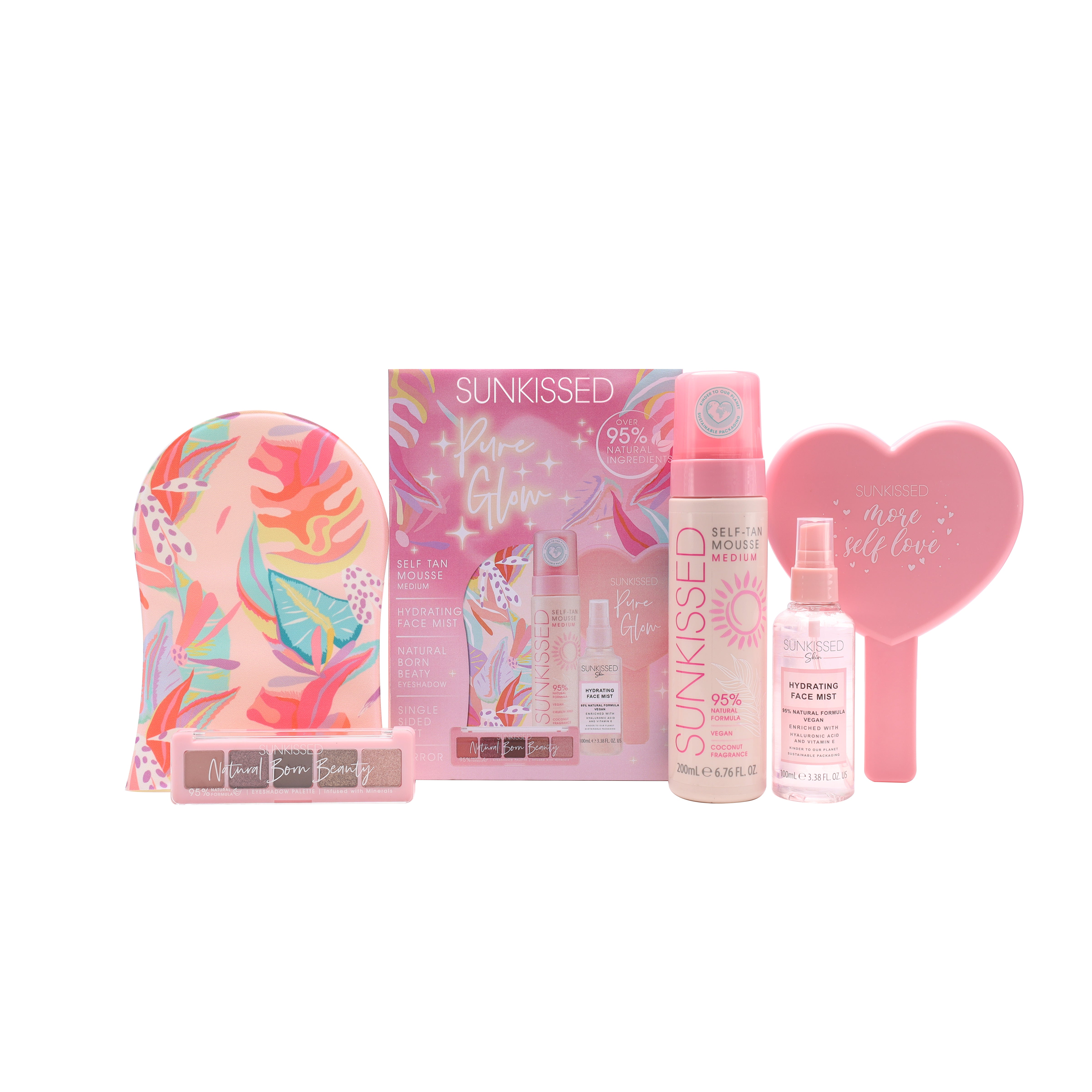 Sunkissed - Pure Glow Collection - Medium Tanning Gift Set