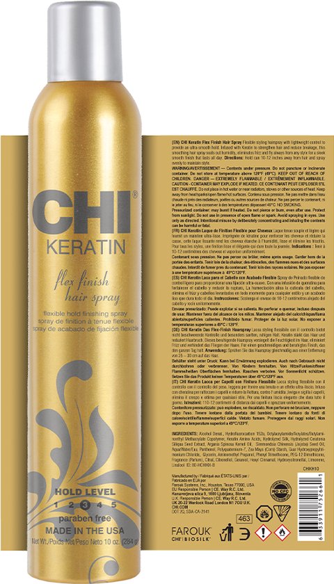 CHI - Keratin Flexible Hold Hairspray - 74g