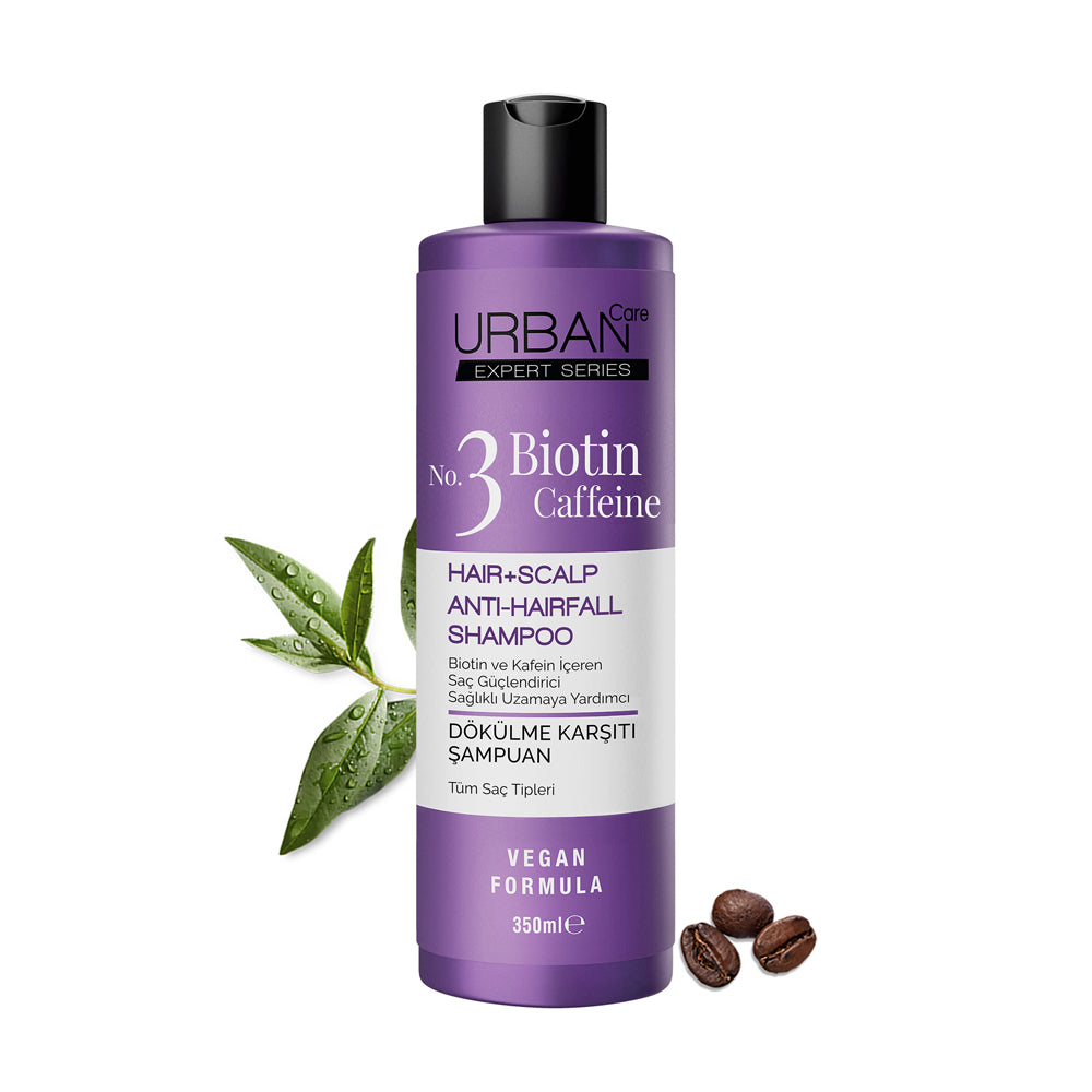 Urban Care - EXPERT BIOTIN & CAFFEIN HAIR+SCALP SHAMPOO - 350 ml