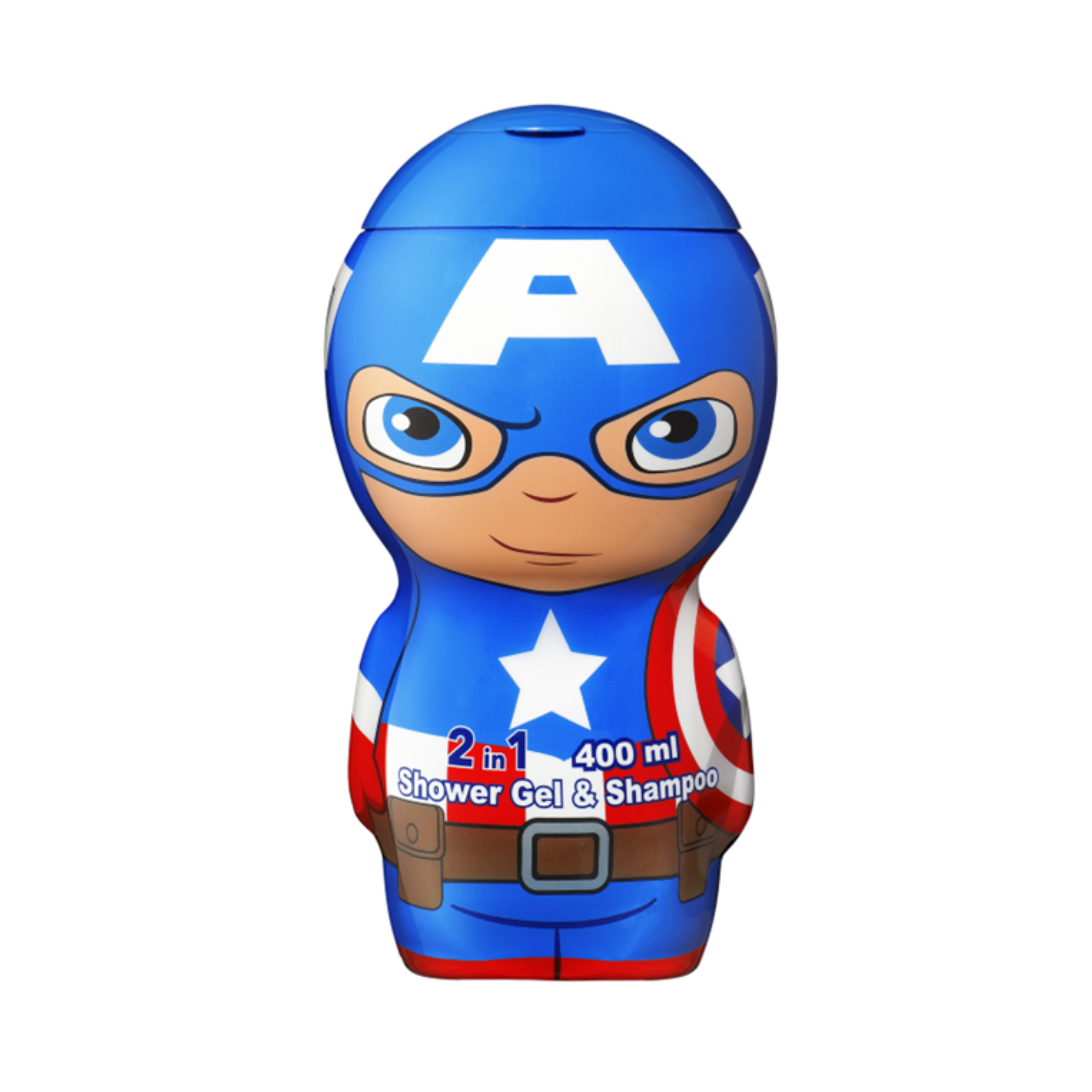 Disney - Captain America Figure 2D Shower gel & Shampoo 2in1 - 400 ml