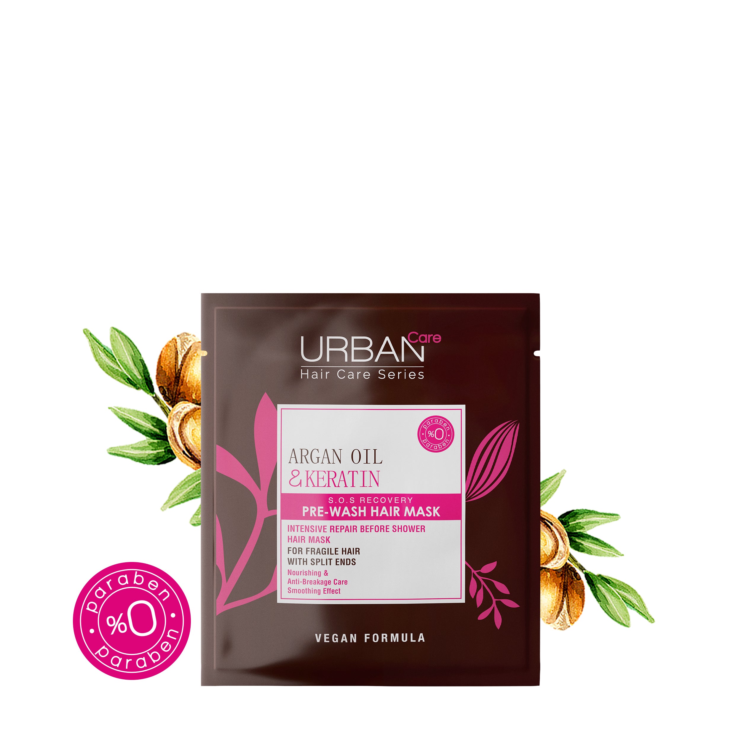 Urban Care - ARGAN OIL & KERATIN PRE-HAIRMASK - 50 ml