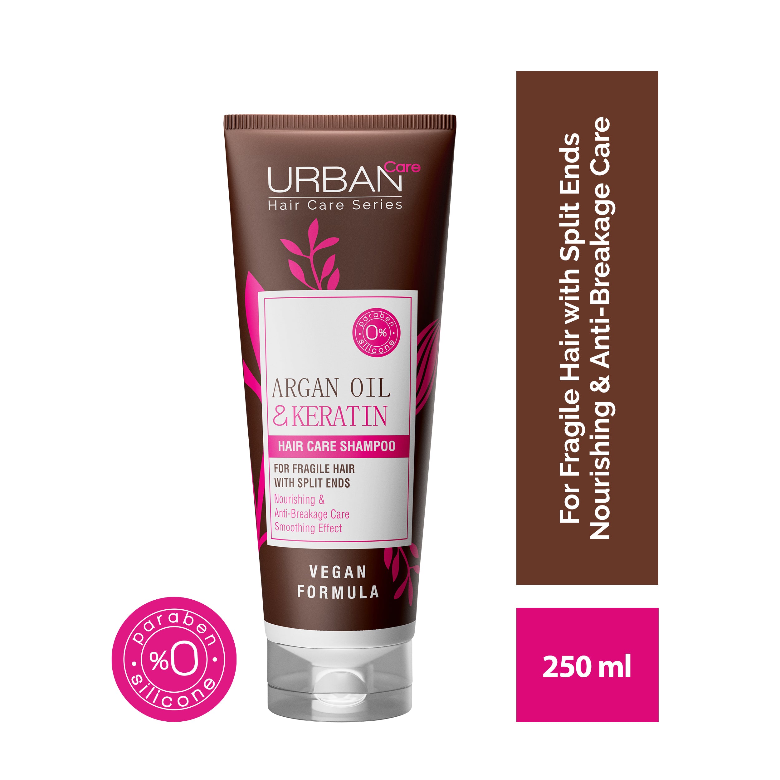 Urban Care - ARGAN OIL & KERATIN SHAMPOO - 250 ml