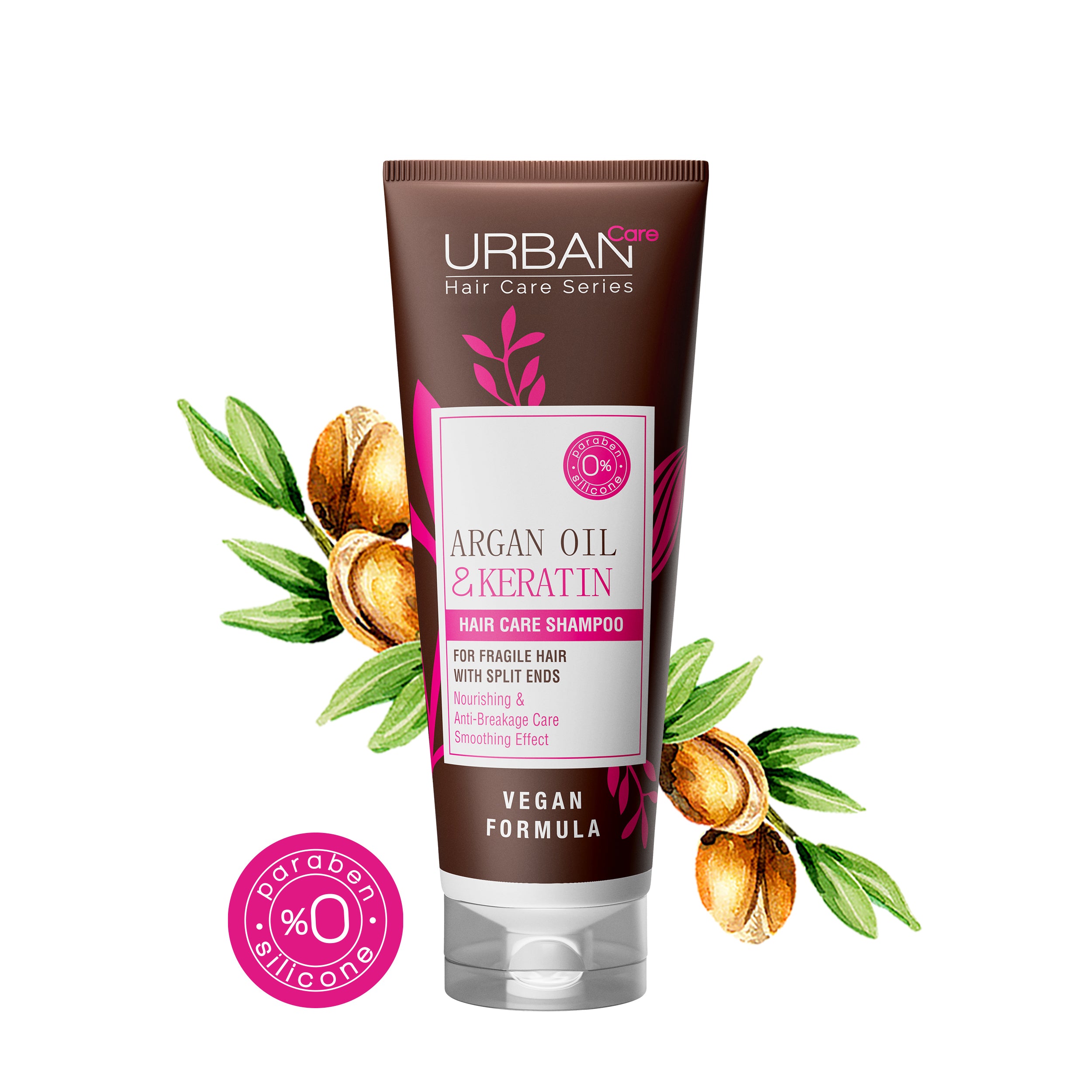 Urban Care - ARGAN OIL & KERATIN SHAMPOO - 250 ml