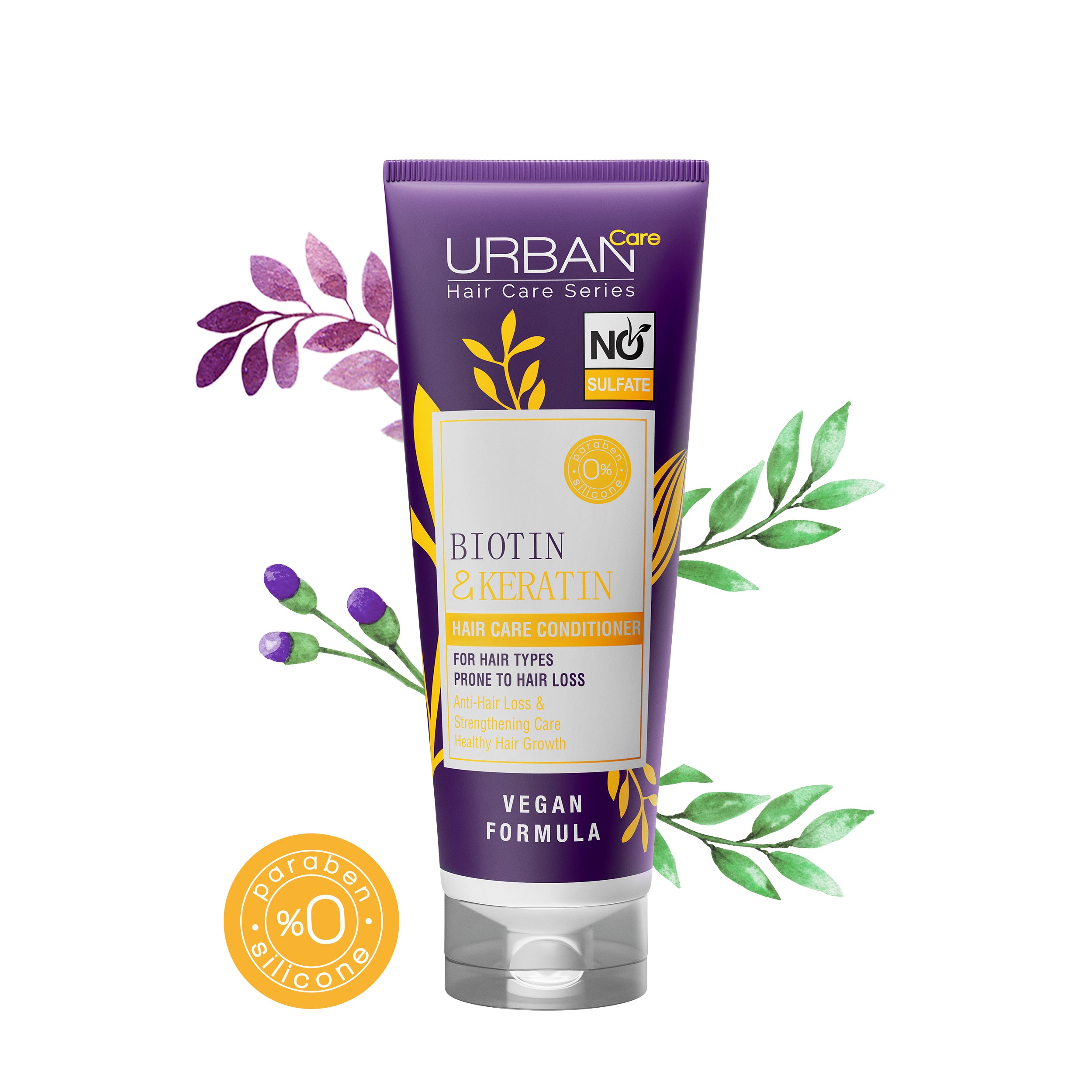 Urban Care - BIOTIN & KERATIN CONDITIONER-NOSULFATE - 250 ml