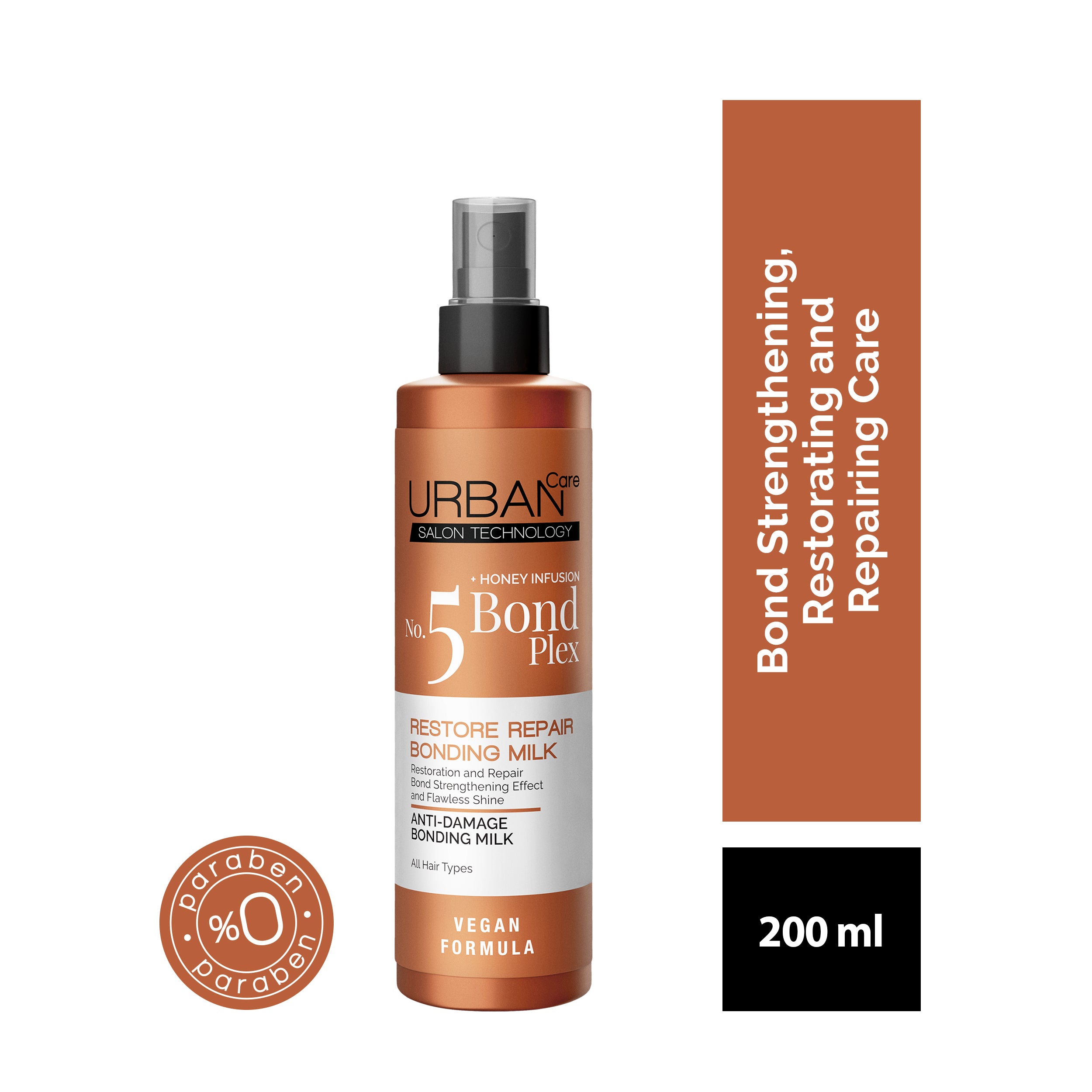 Urban Care - NO:5 BOND PLEX RESTORE REPAIR BONDING MILK - 200 ml