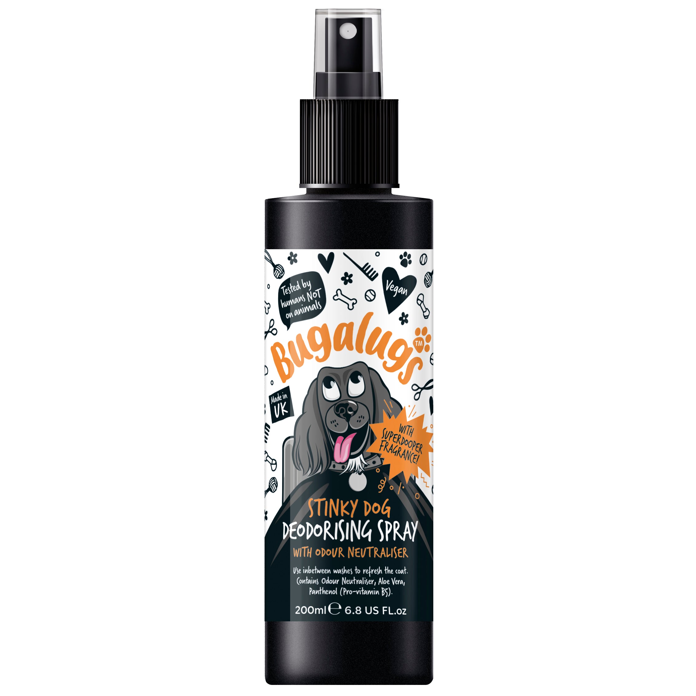 Bugalugs - STINKY DOG DEODORISING SPRAY (Odour Control)