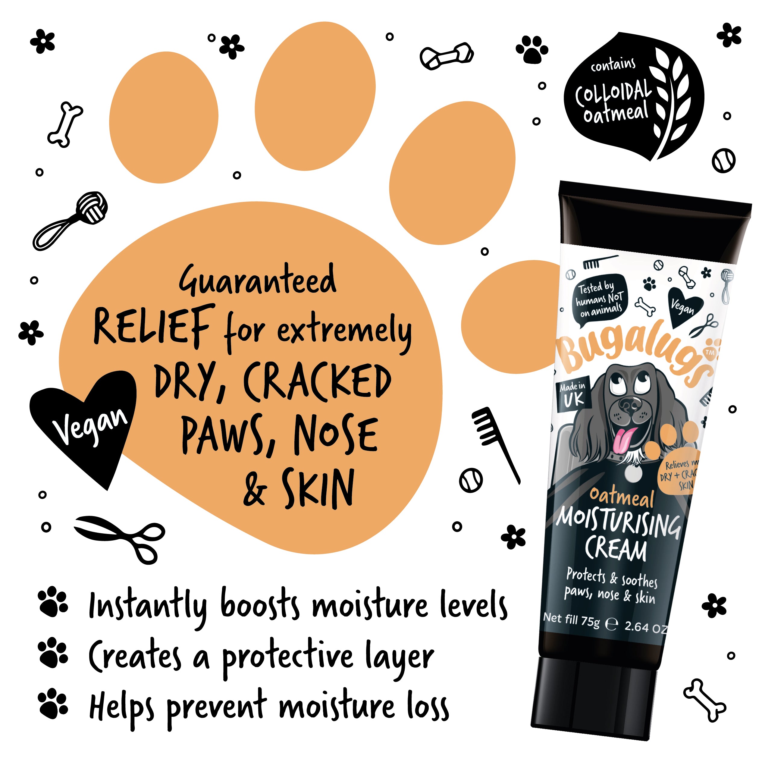 Bugalugs - Moisturising Cream (Nose, Paw & Skin)