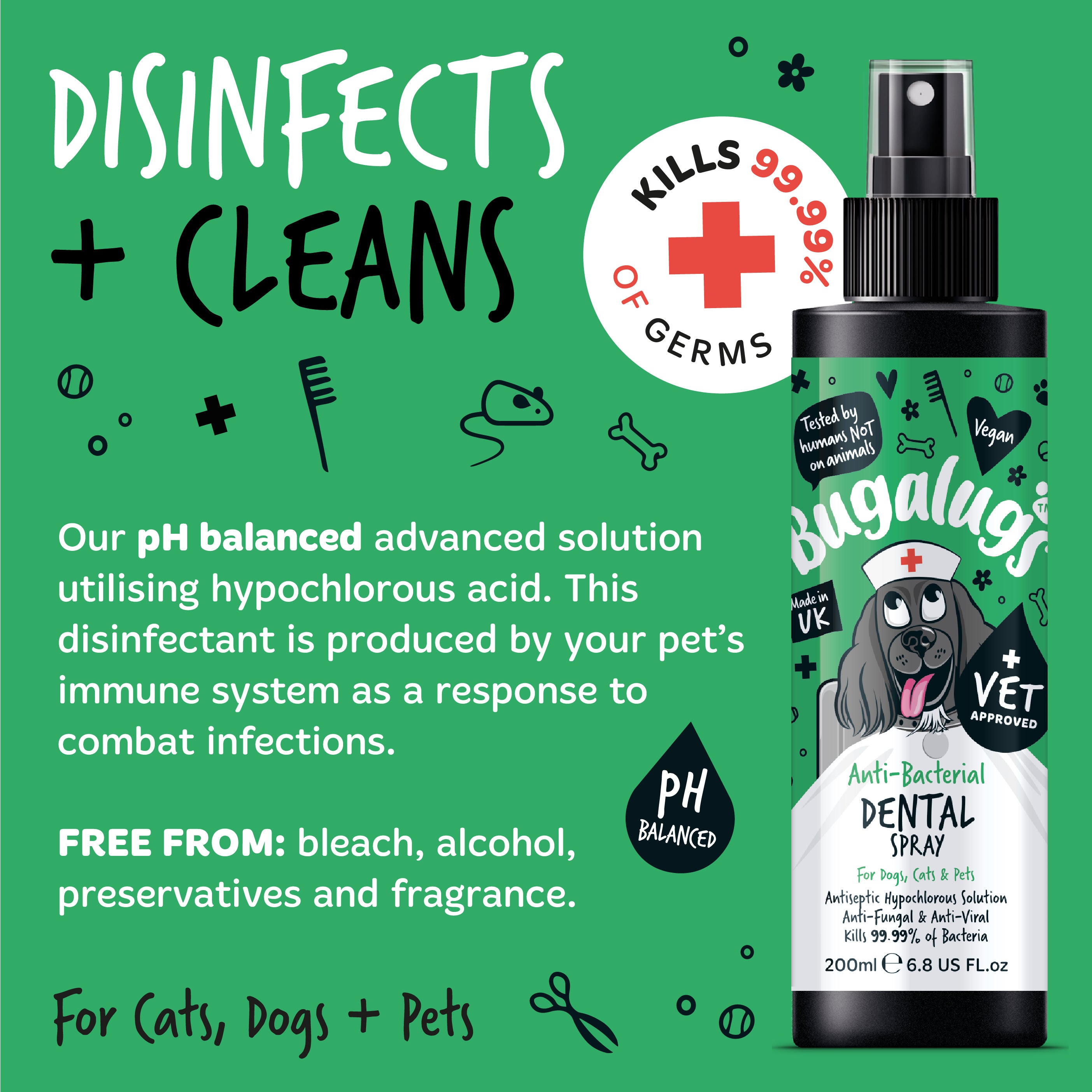 Bugalugs - Anti-Bacterial Dental Spray