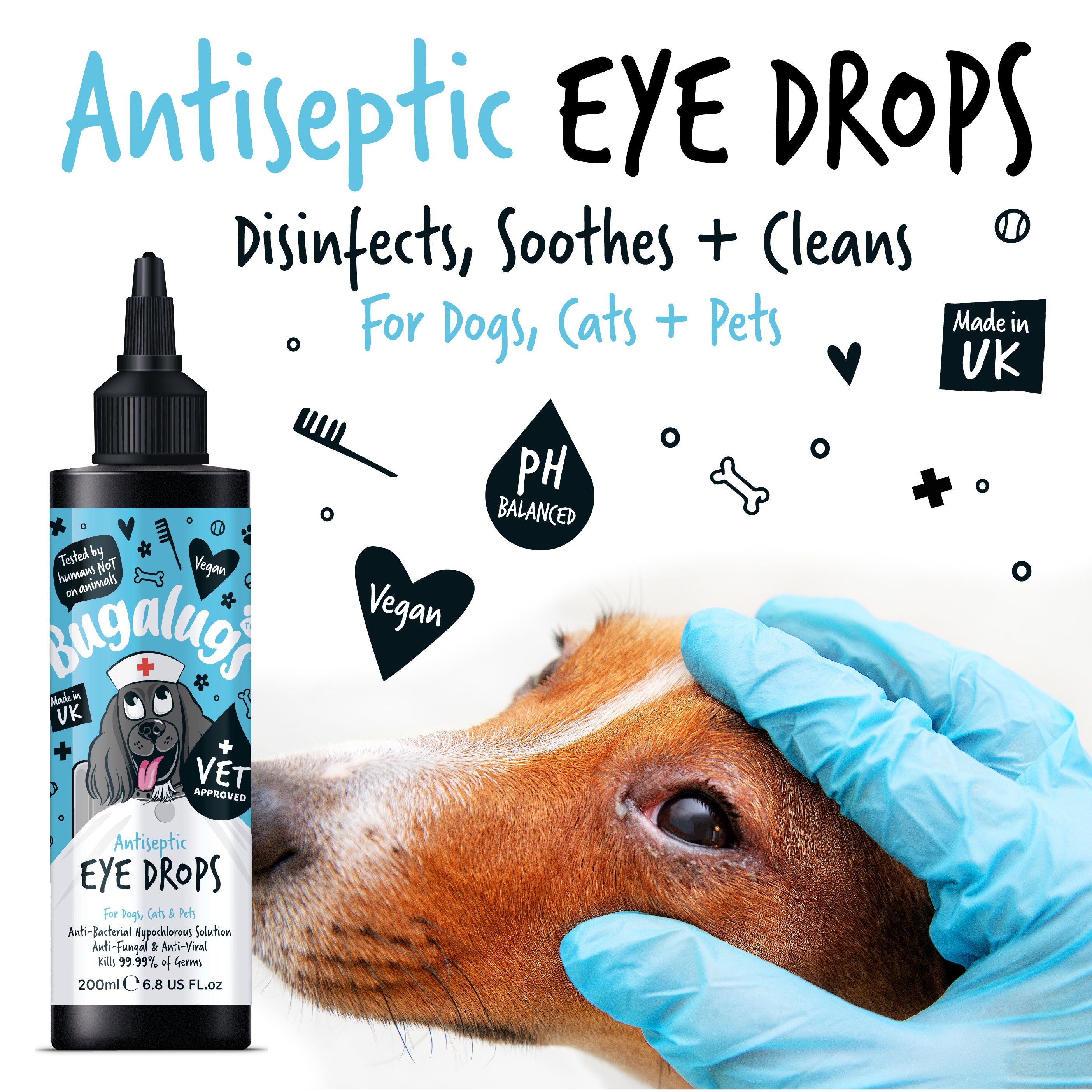 Bugalugs - Antiseptic Eye Drops
