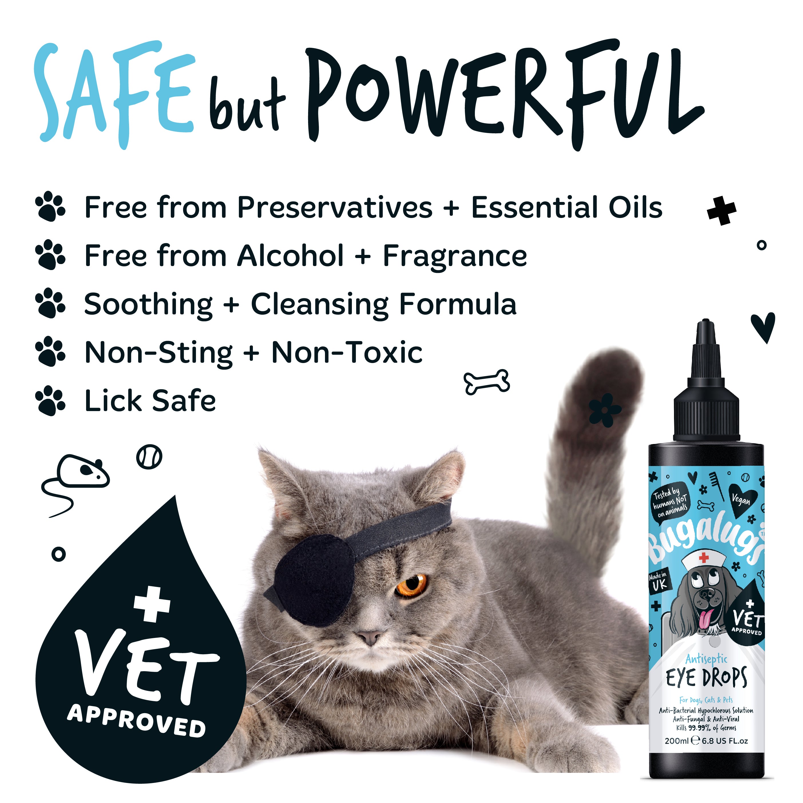 Bugalugs - Antiseptic Eye Drops