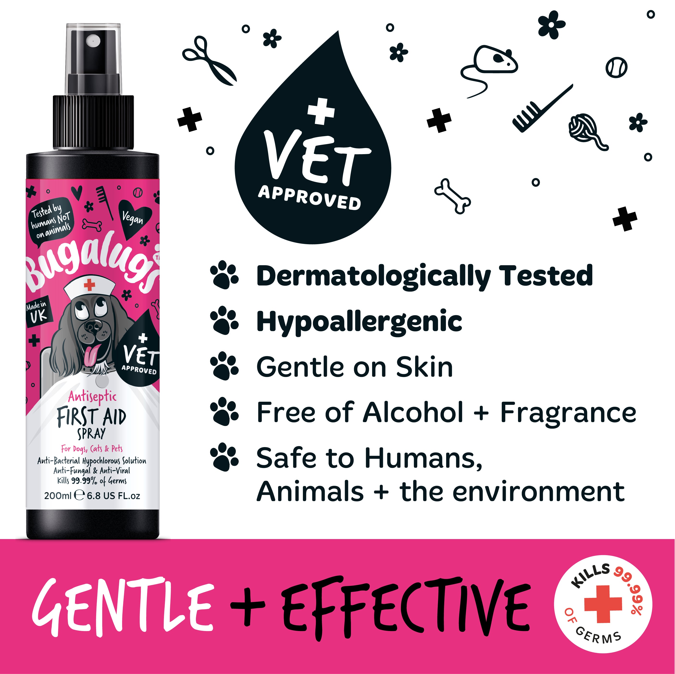 Bugalugs - Antiseptic First Aid Spray