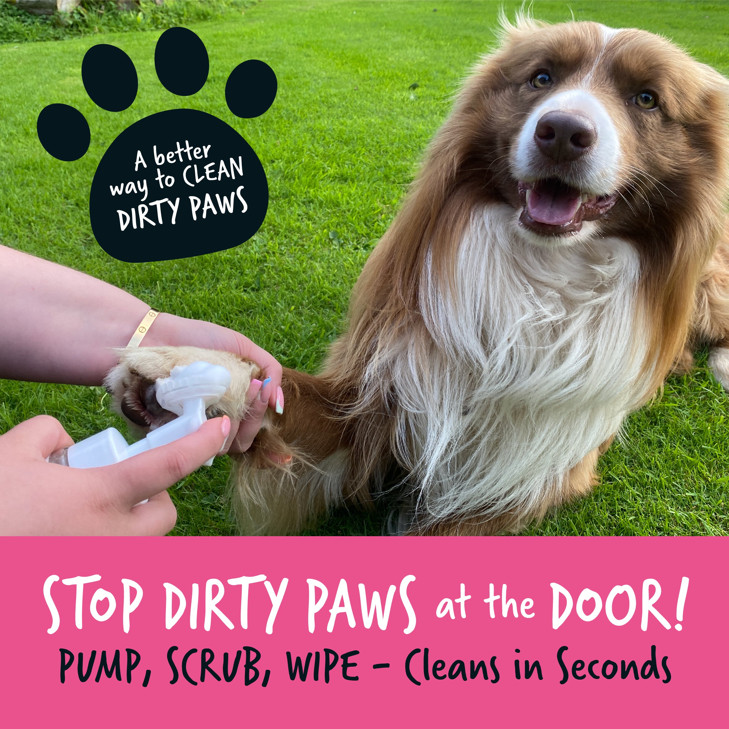 Bugalugs - NO RINSE PAW CLEANER - Baby Fresh