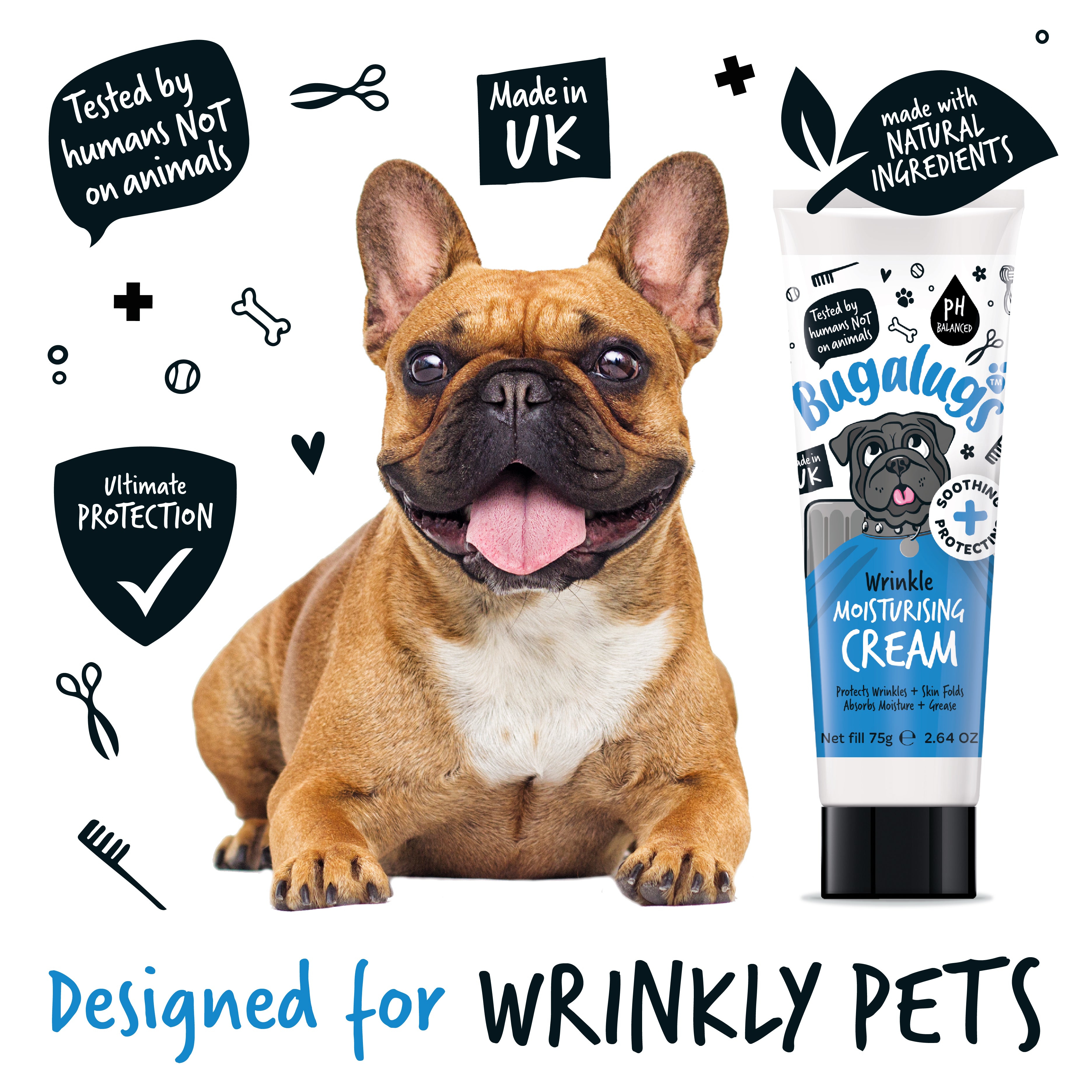 Bugalugs - Wrinkle Cream 75g