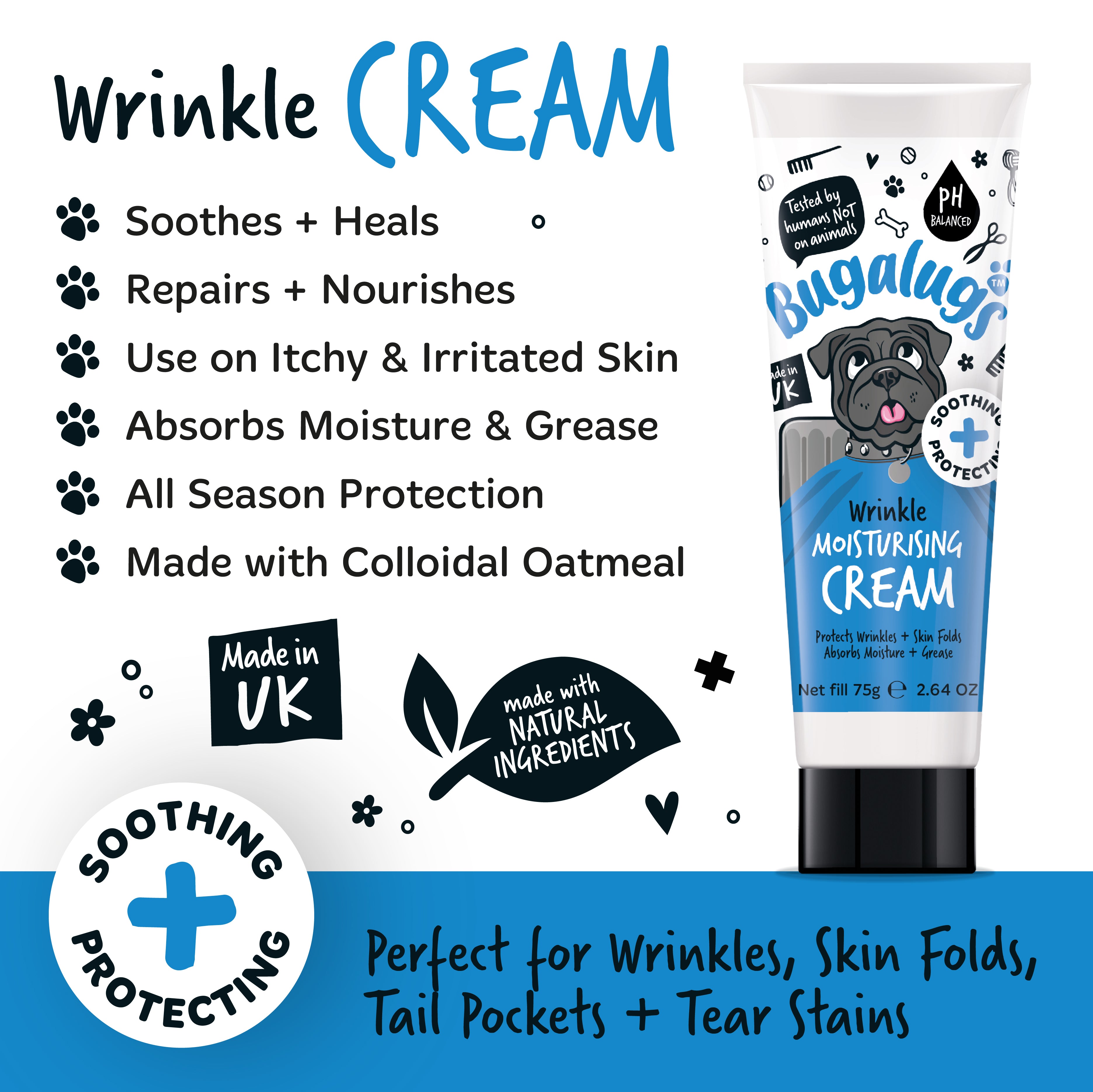 Bugalugs - Wrinkle Cream 75g