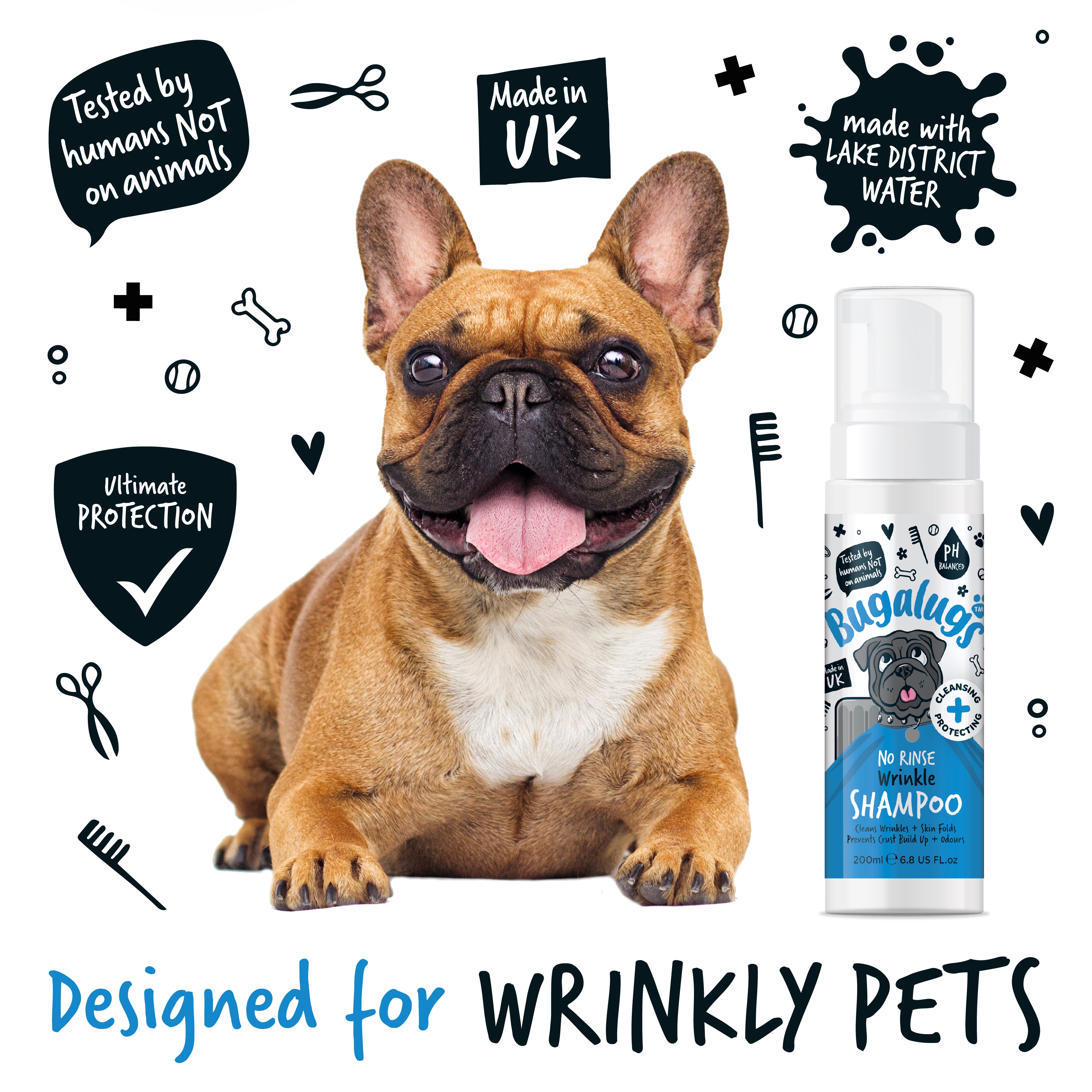 Bugalugs - Wrinkle No Rinse 200ml