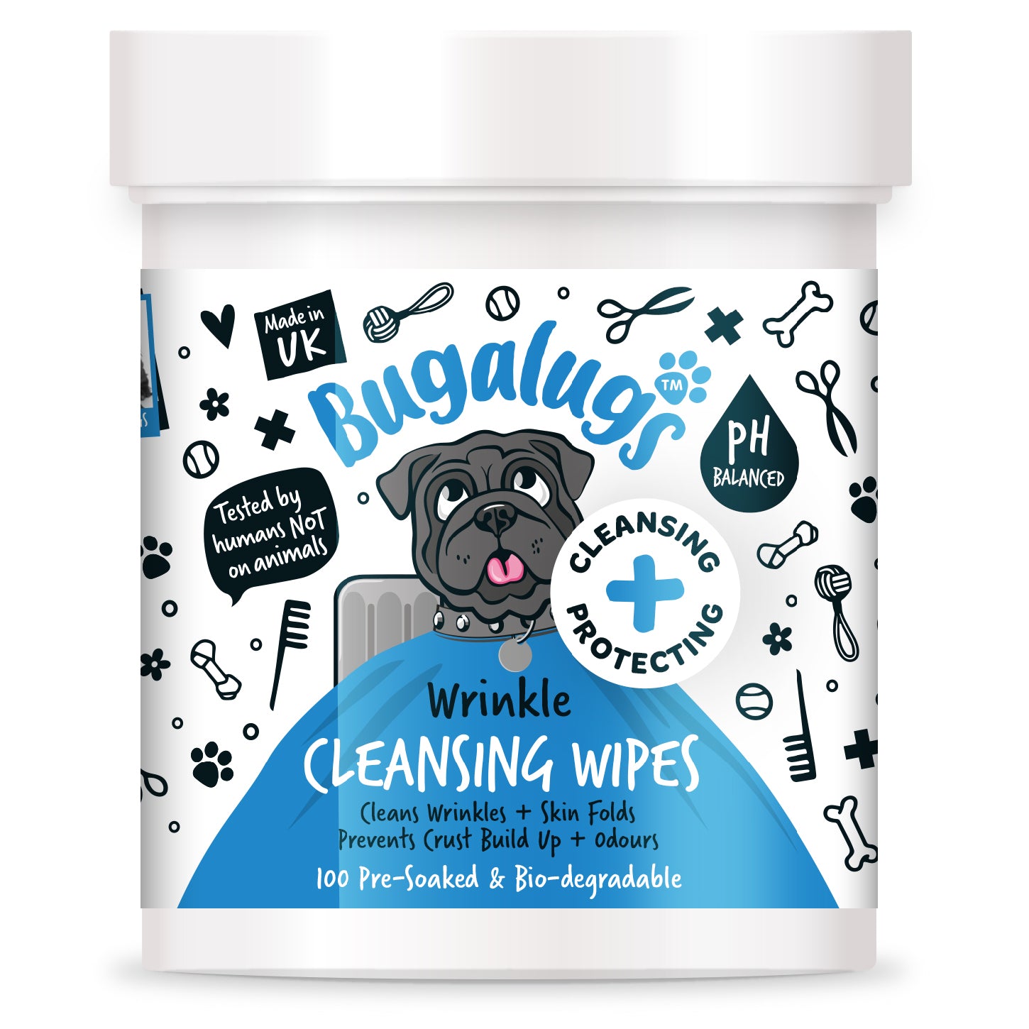 Bugalugs - Wrinkle Wipe pads (100)