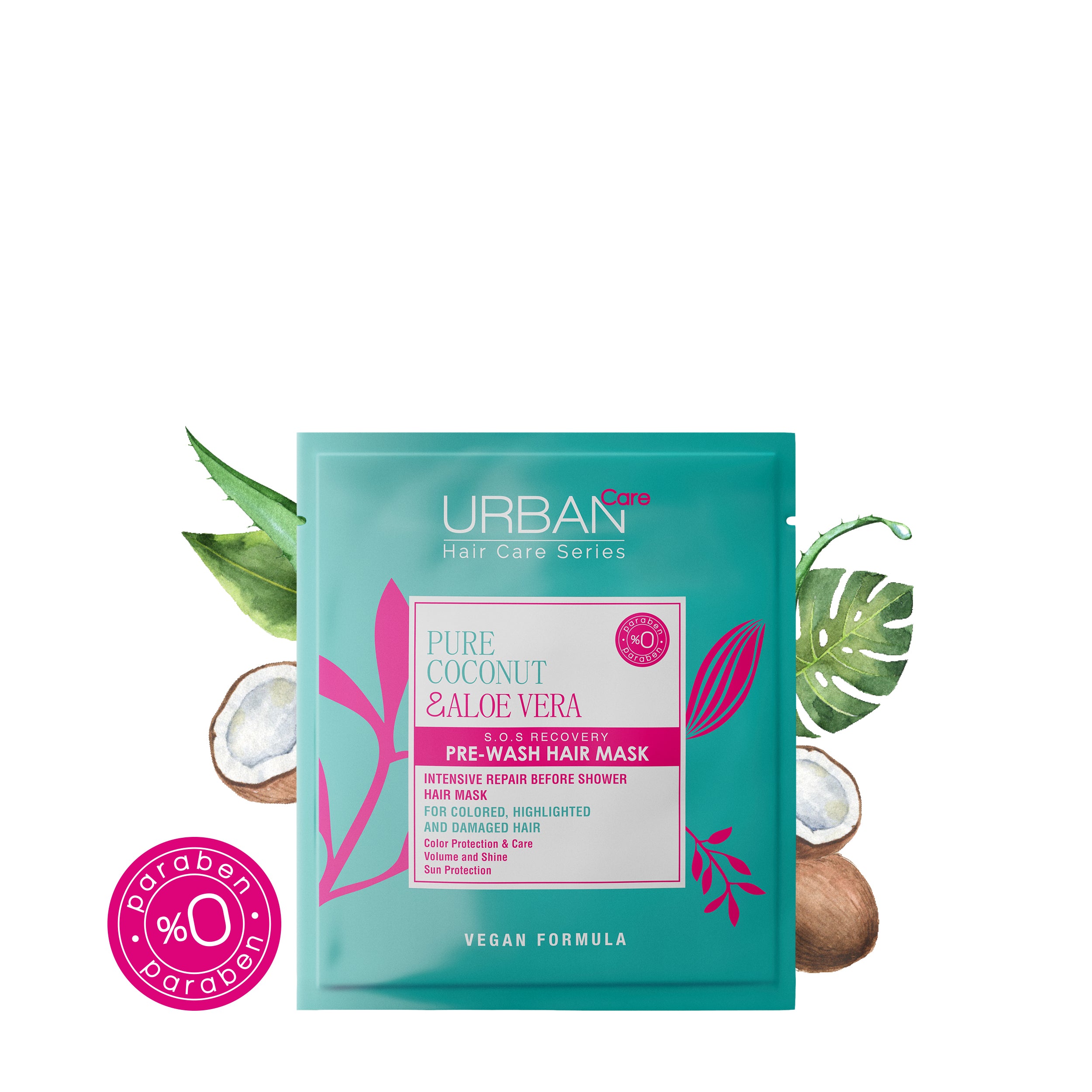 Urban Care - PURE COCONUT & ALOE VERA PRE-HAIRMASK - 50 ml