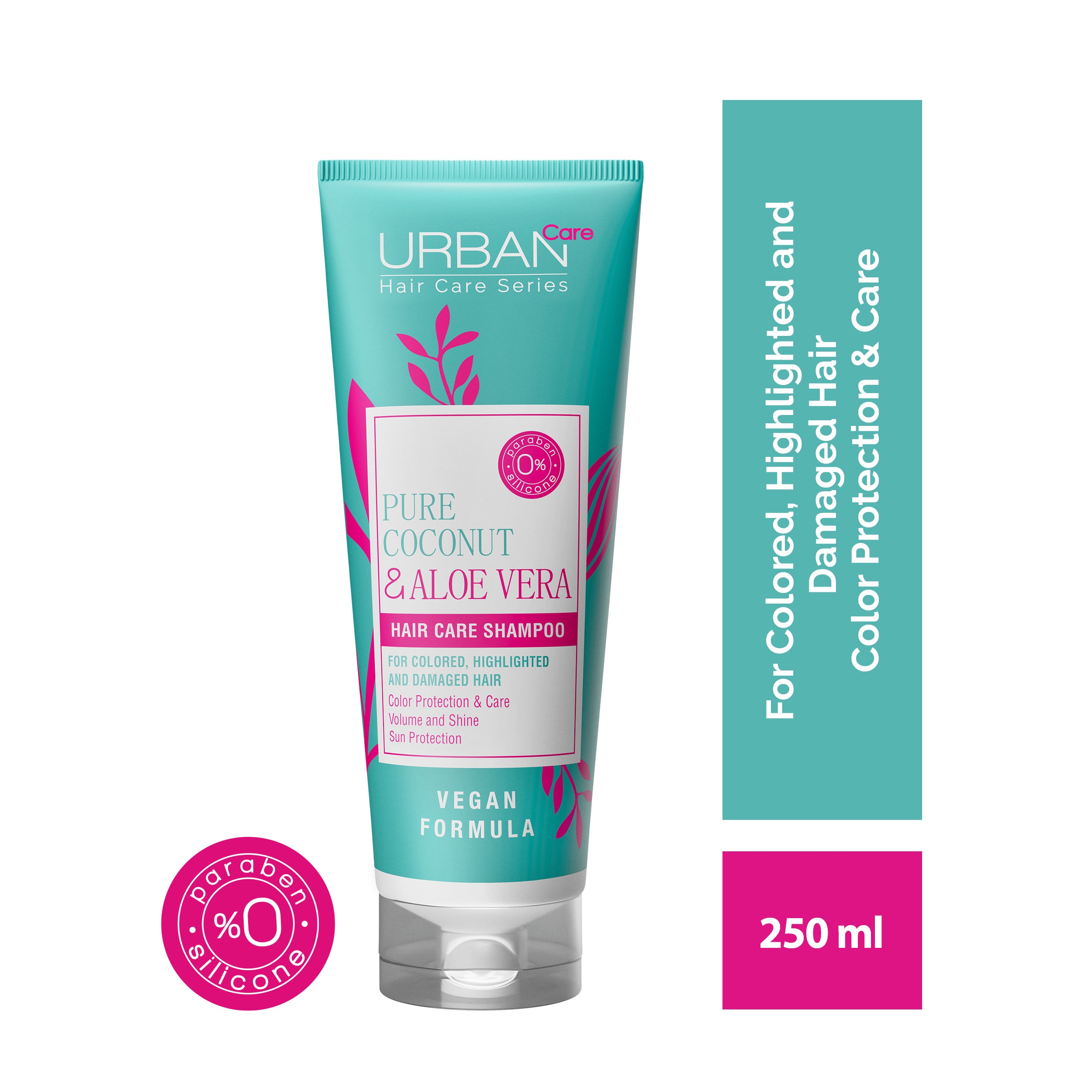 Urban Care - PURE COCONUT & ALOE VERA SHAMPOO - 250 ml