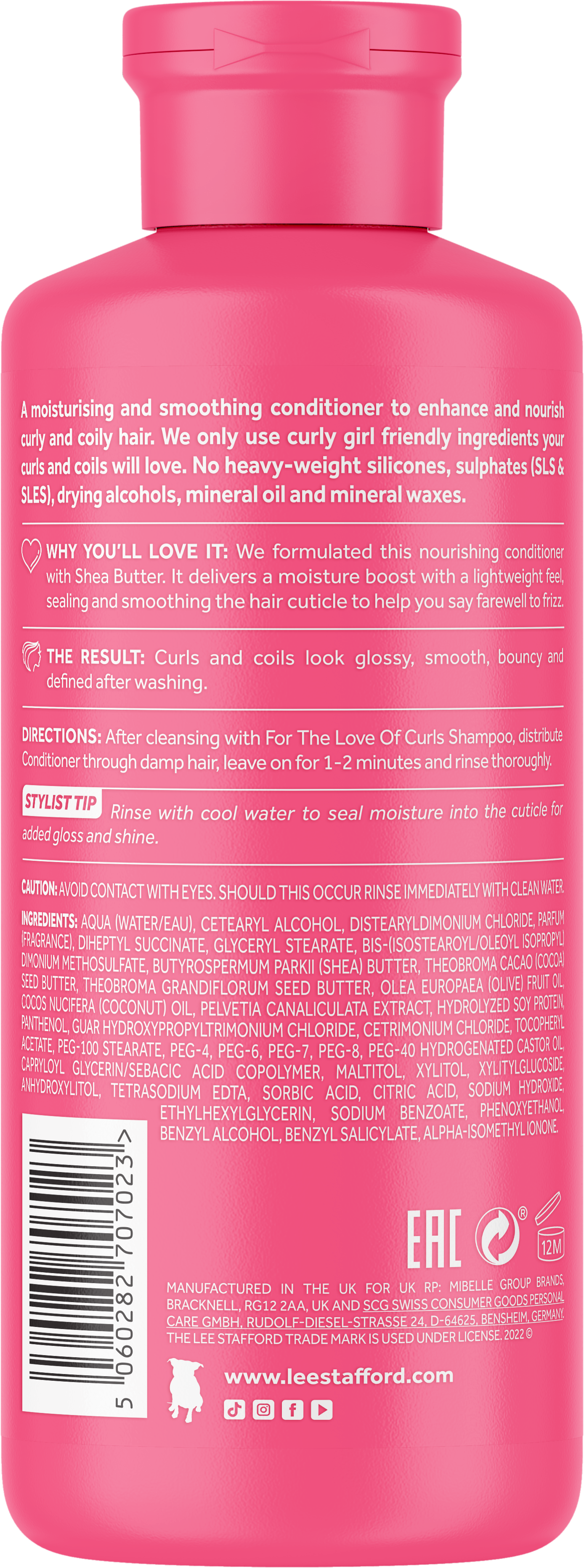 Lee Stafford - FTLOC Conditioner for Curls - 250ml