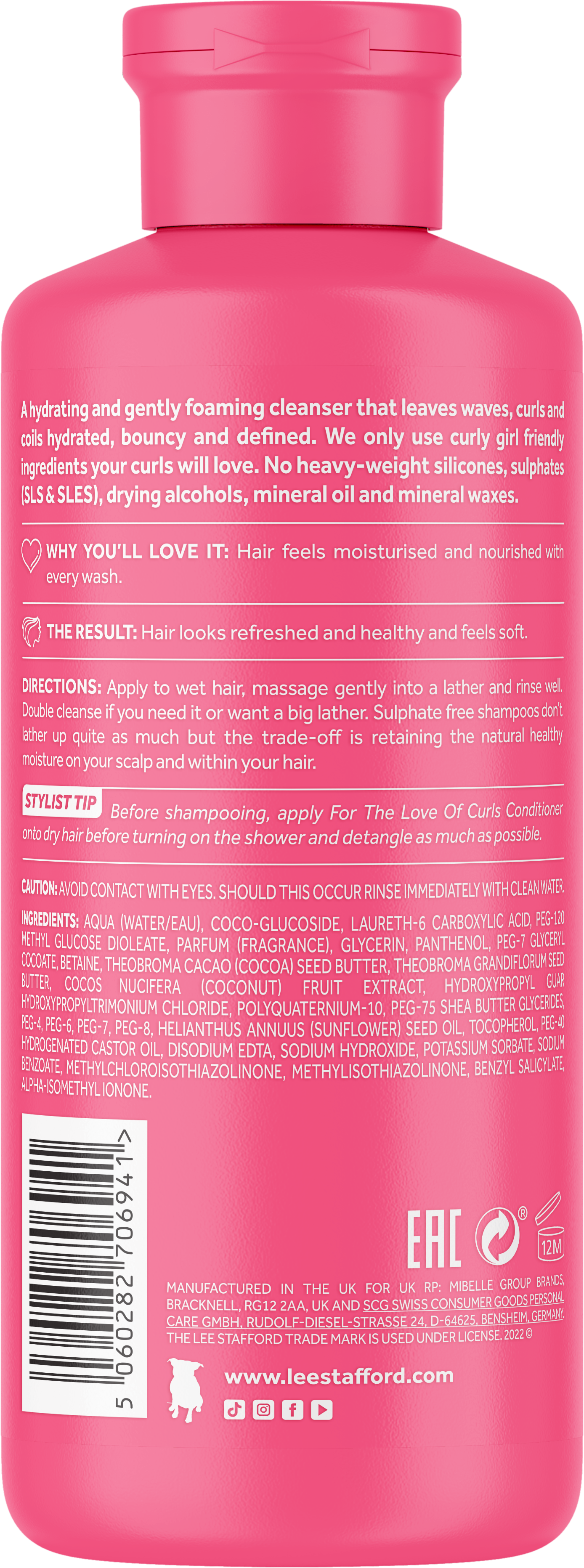 Lee Stafford - FTLOC Shampoo - 250ml