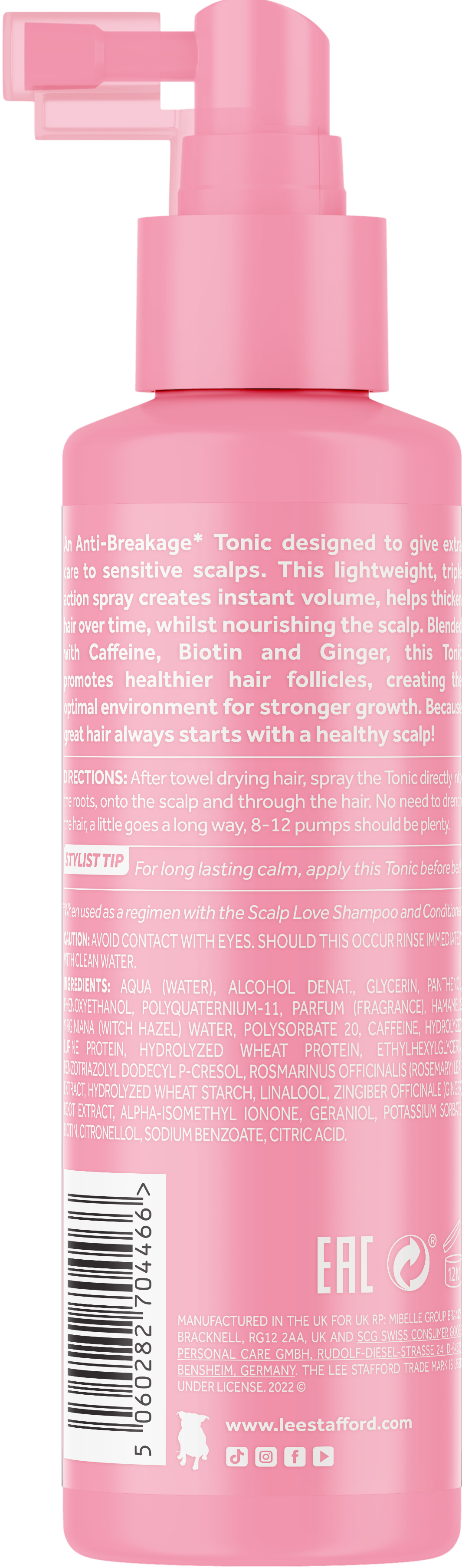 Lee Stafford - Scalp Love Anti Breakage Leave-In Tonic - 150ml