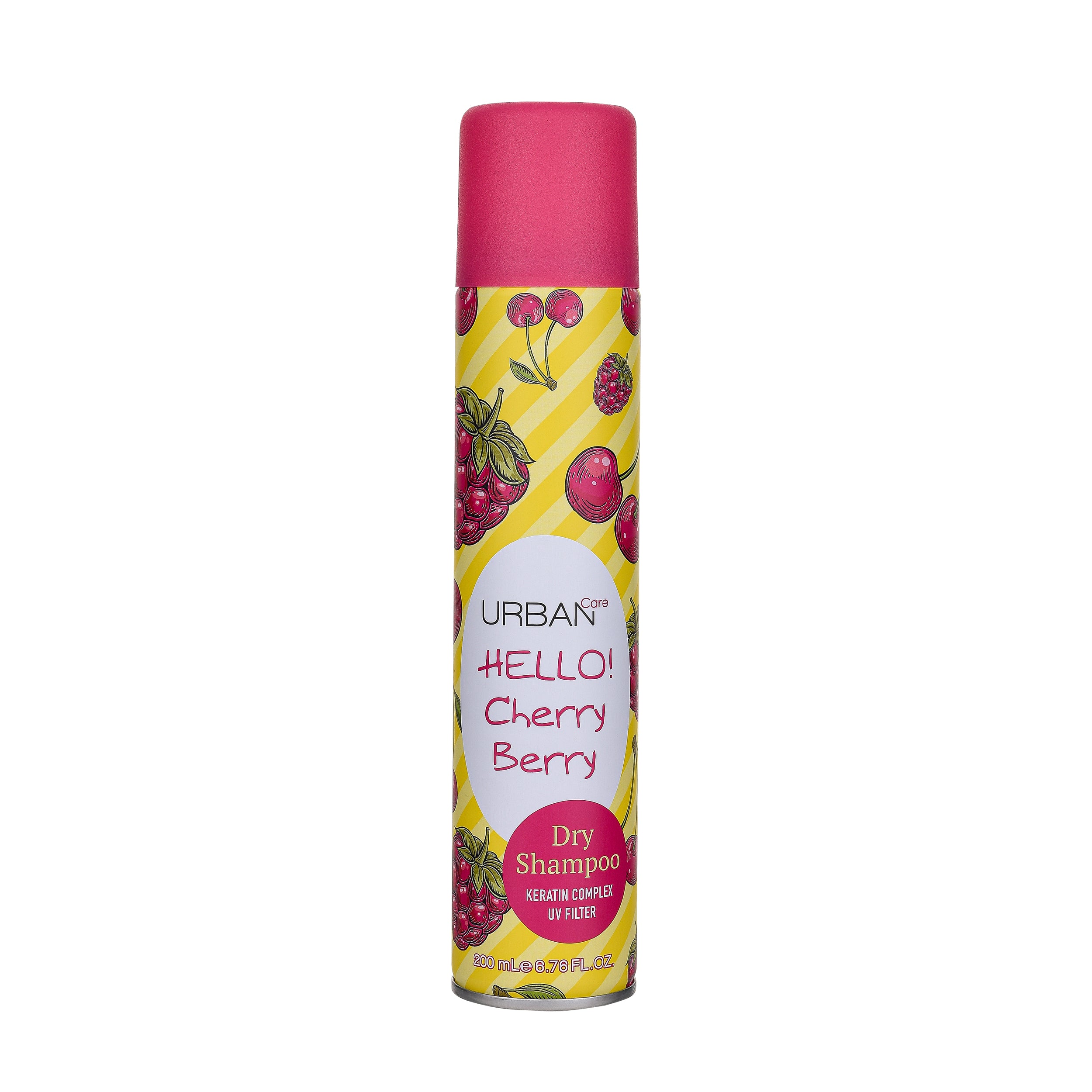 Urban Care - DRY SHAMPOO-HELLO CHERRY BERRY - 200 ml