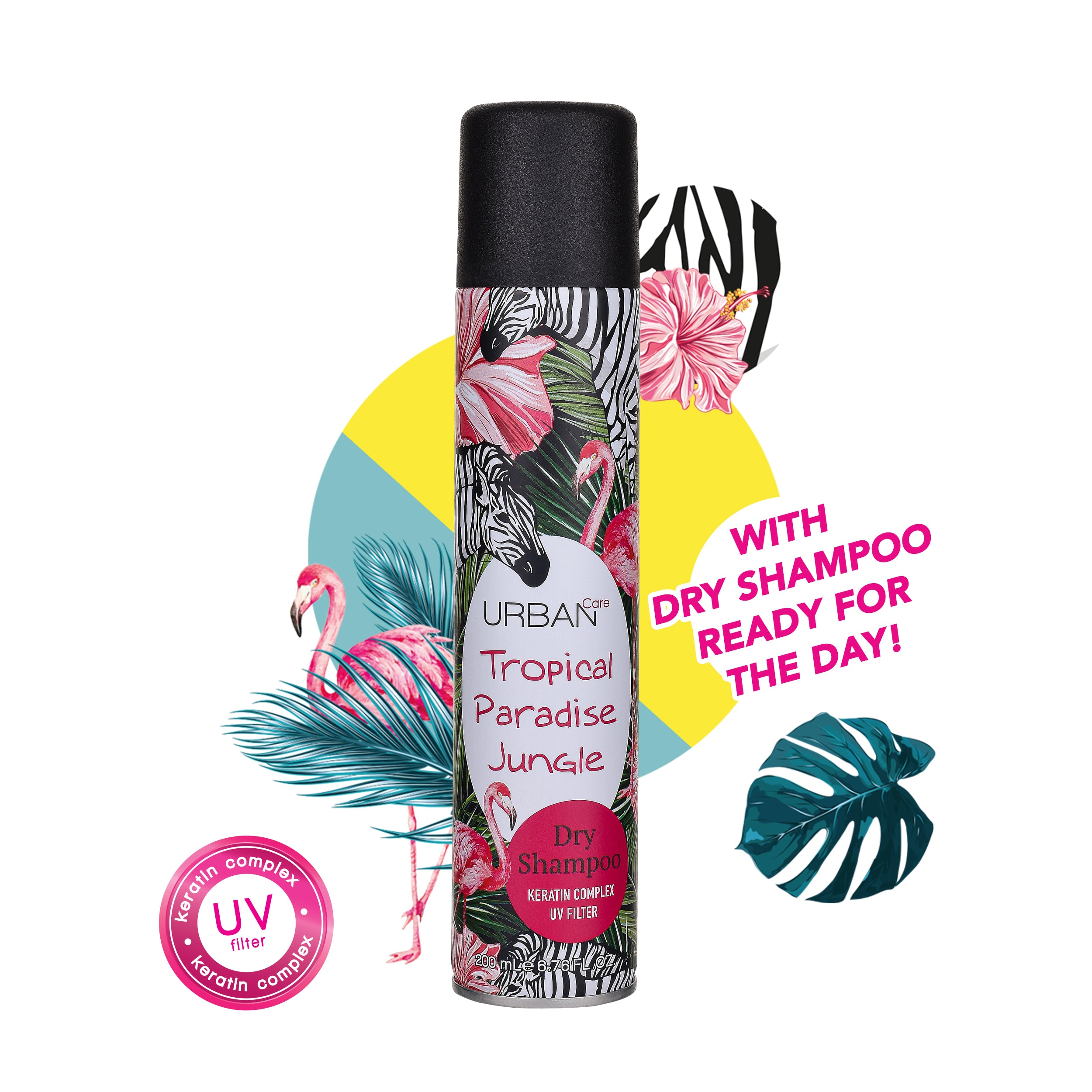 Urban Care - DRY SHAMPOO -TROPICAL PARADISE JUNGLE - 200 ml