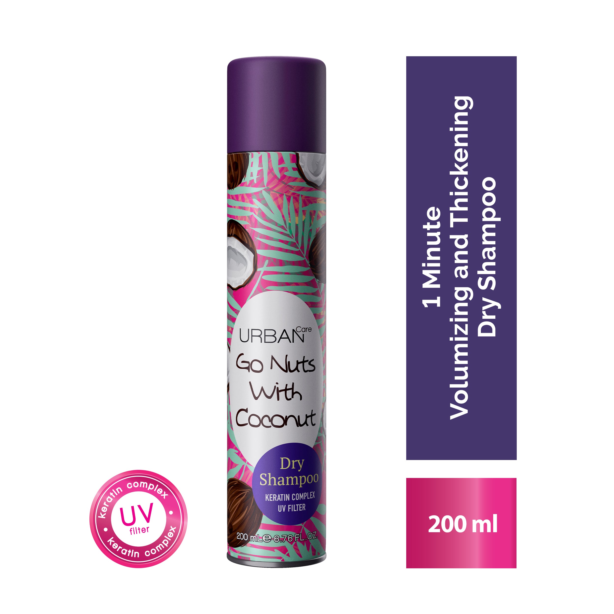 Urban Care - DRY SHAMPOO-COCONUT - 200 ml