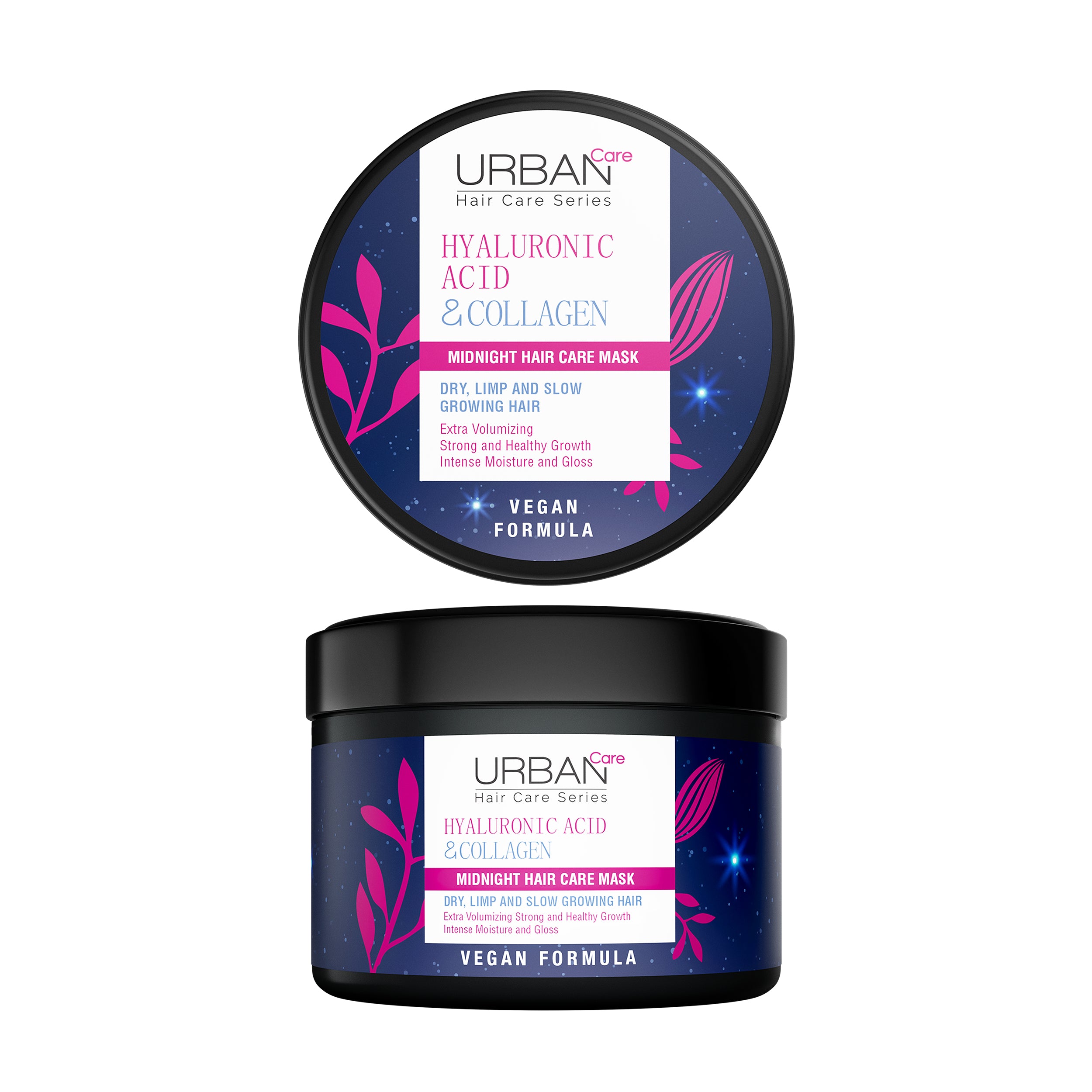 Urban Care - HYALURONIC ACID &COLLAGEN NIGHT MASK - 230 ml