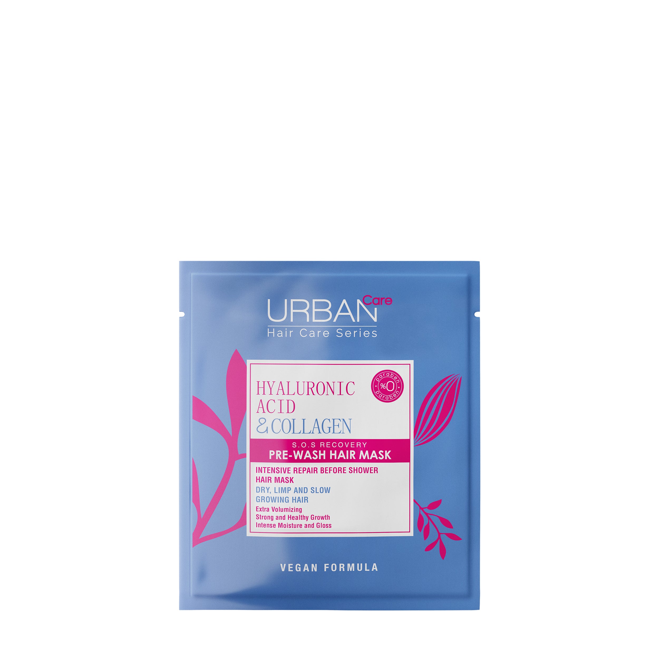 Urban Care - HYALURONIC ACID &COLLAGENS.O.SRECOVERYPRE-HAIRMASK - 50 ml