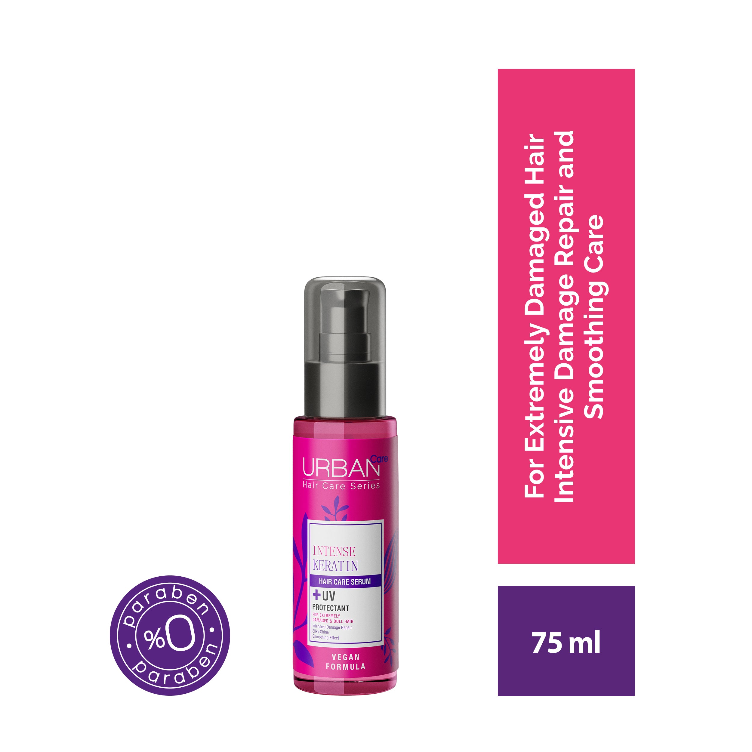 Urban Care - INTENSE &KERATIN HAIR SERUM - 75 ml