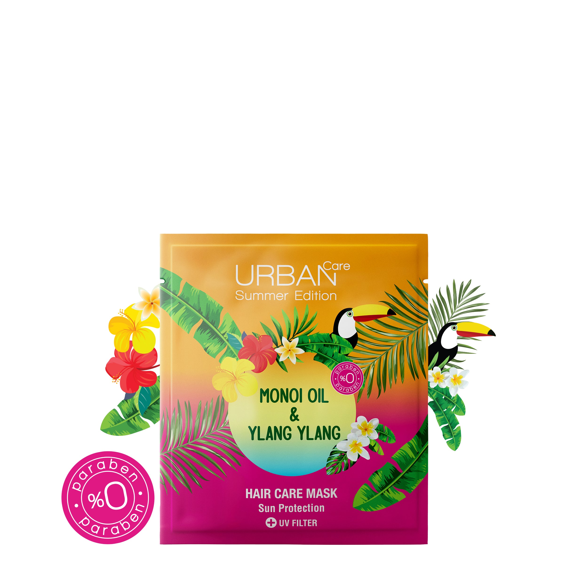 Urban Care - MONOI & YLANG YLANG SACHET HAIR MASK - 50 ml