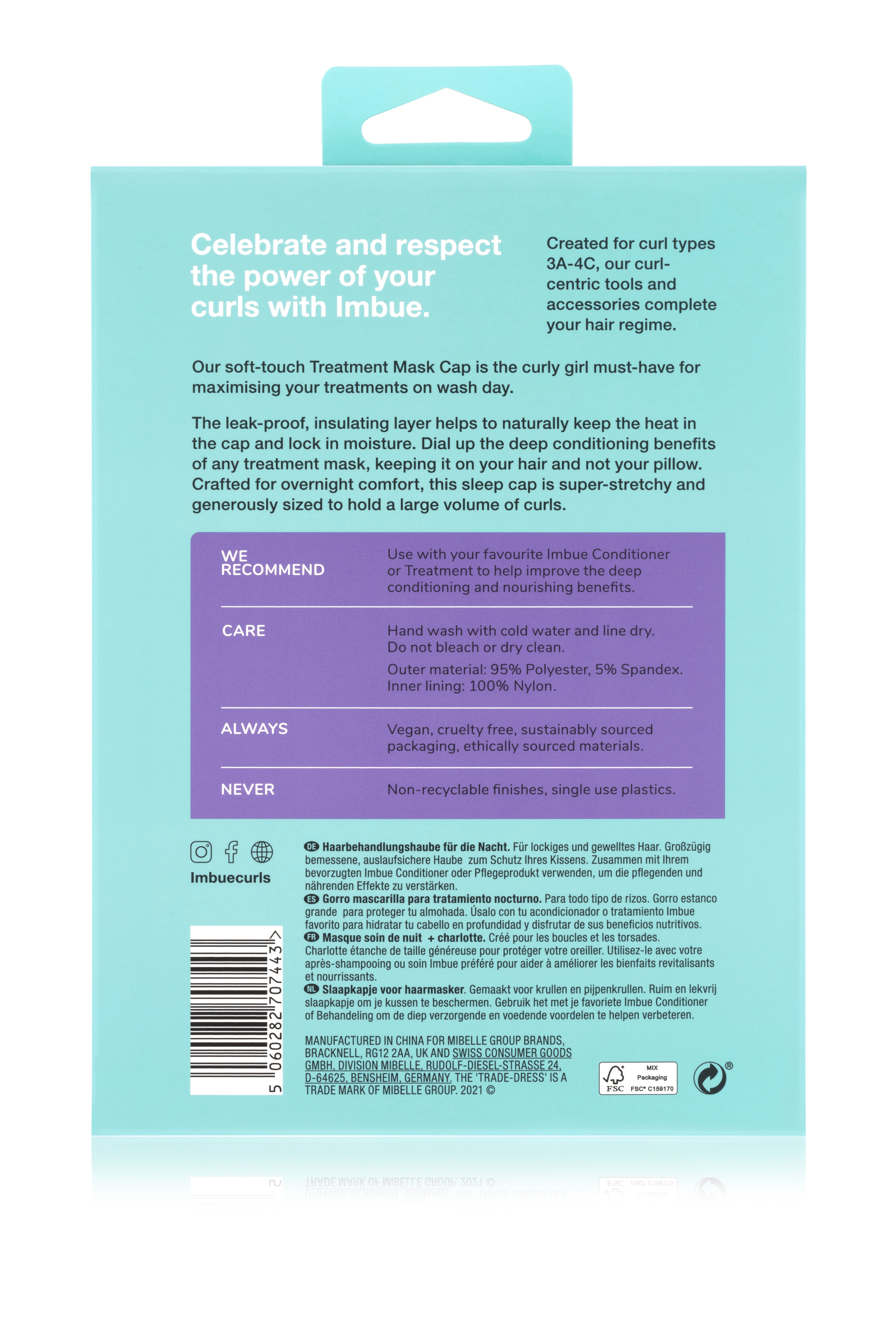 Imbue - Treatment Mask Cap