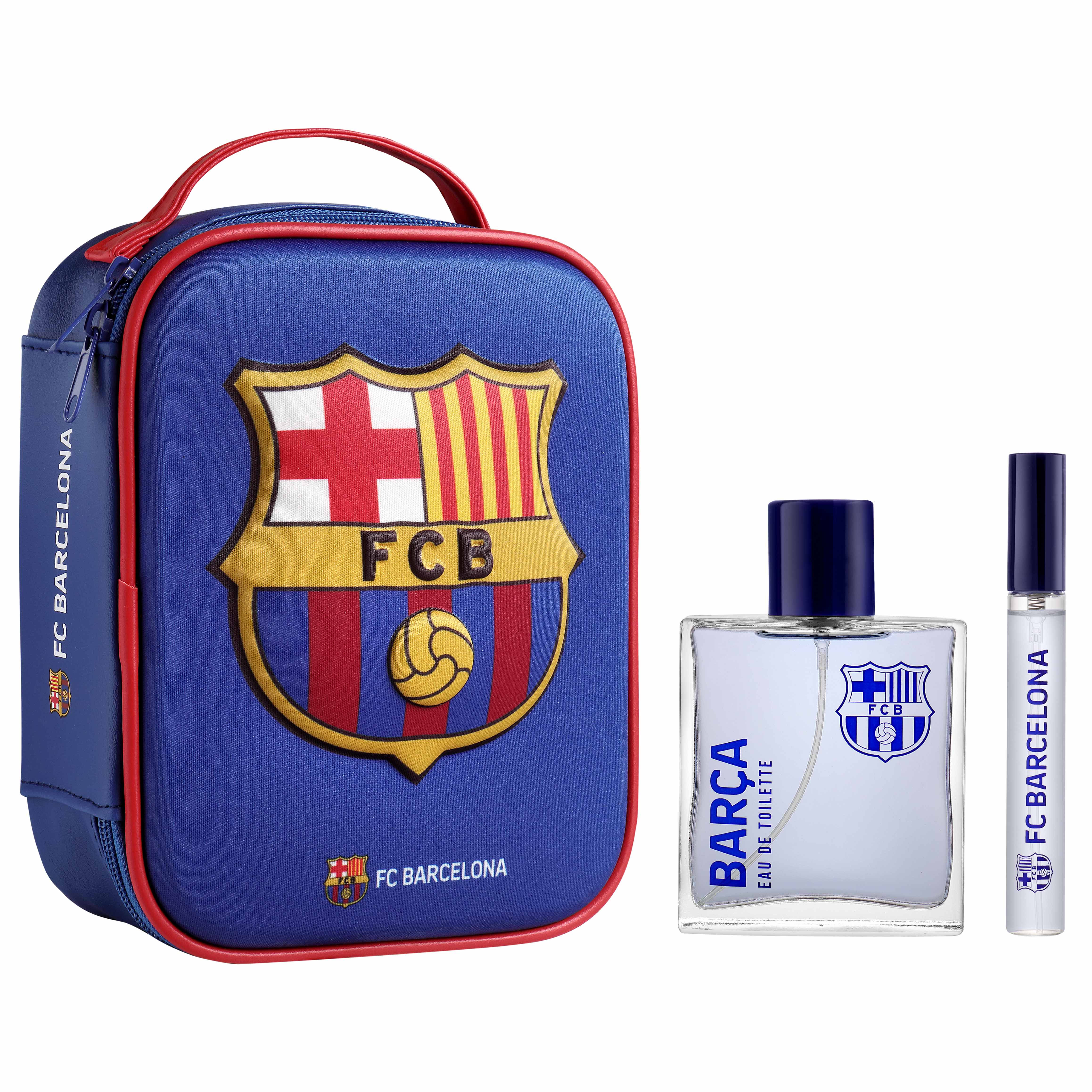 Disney - FC Barcelona Zip Case EDT 100 ml + Perfume Pen 10 ml