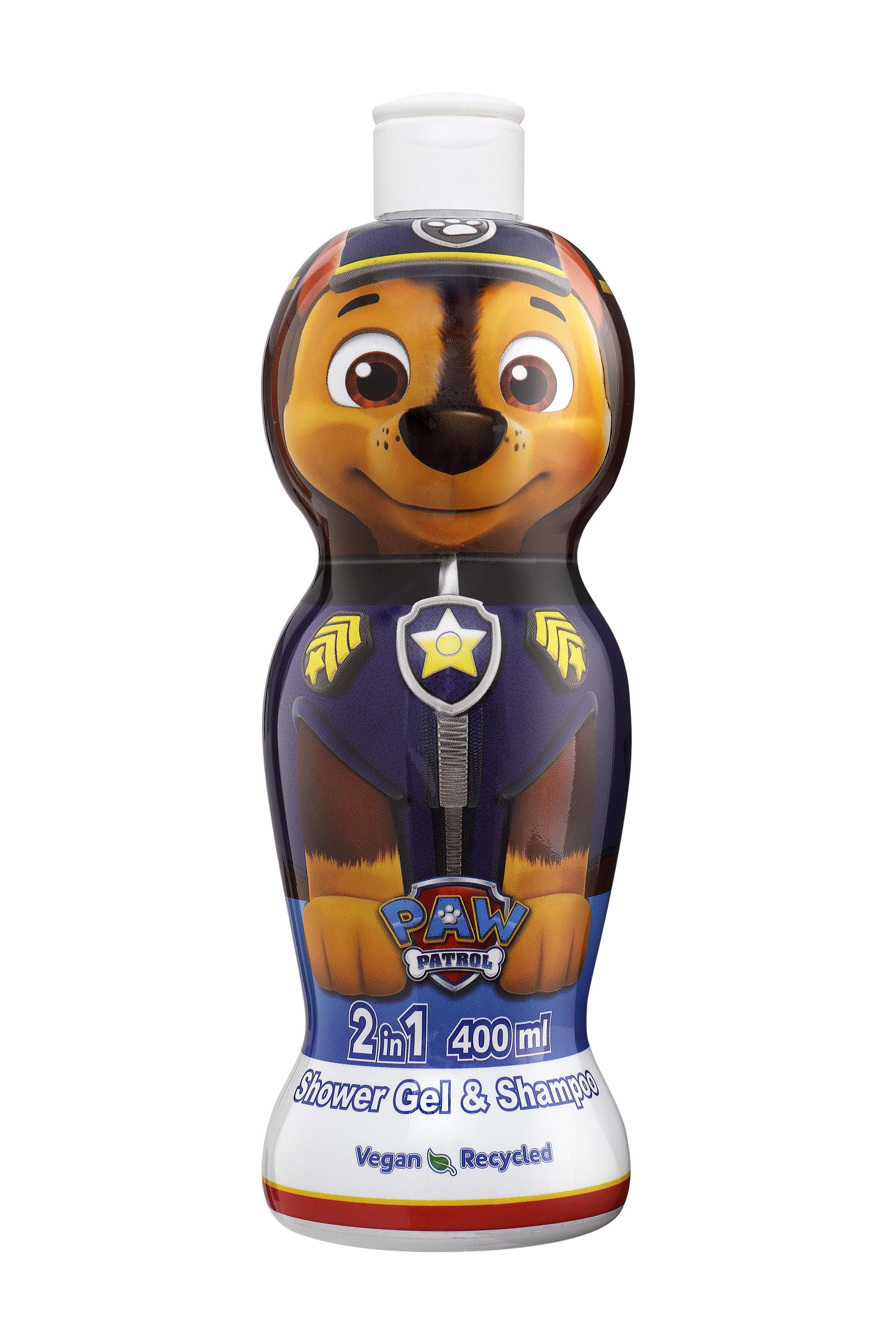 Disney - Paw Patrol Shower Gel & Shampoo 1D Chase - 400 ml