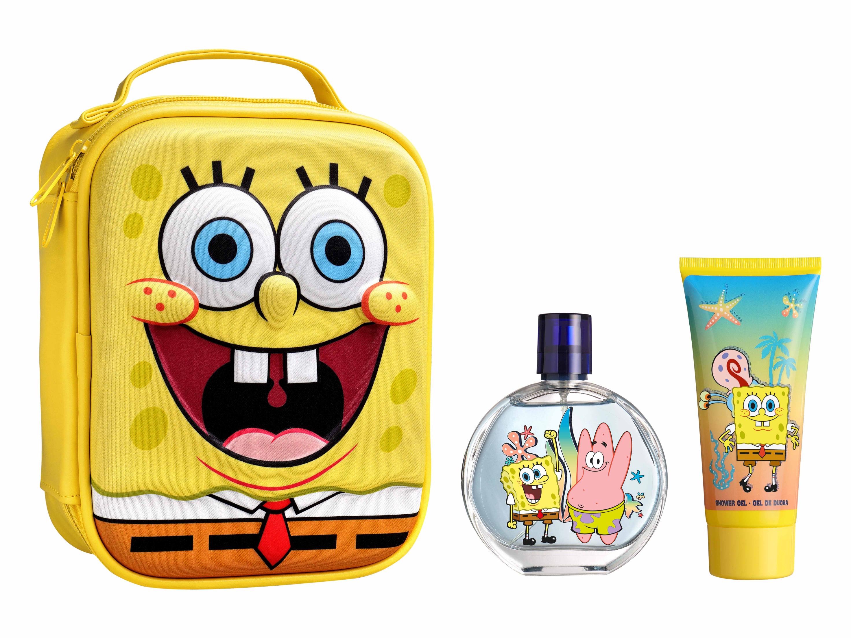 Disney - Sponge Bob 3D Zip Case EDT 100 ml + Shower Gel 100 ml
