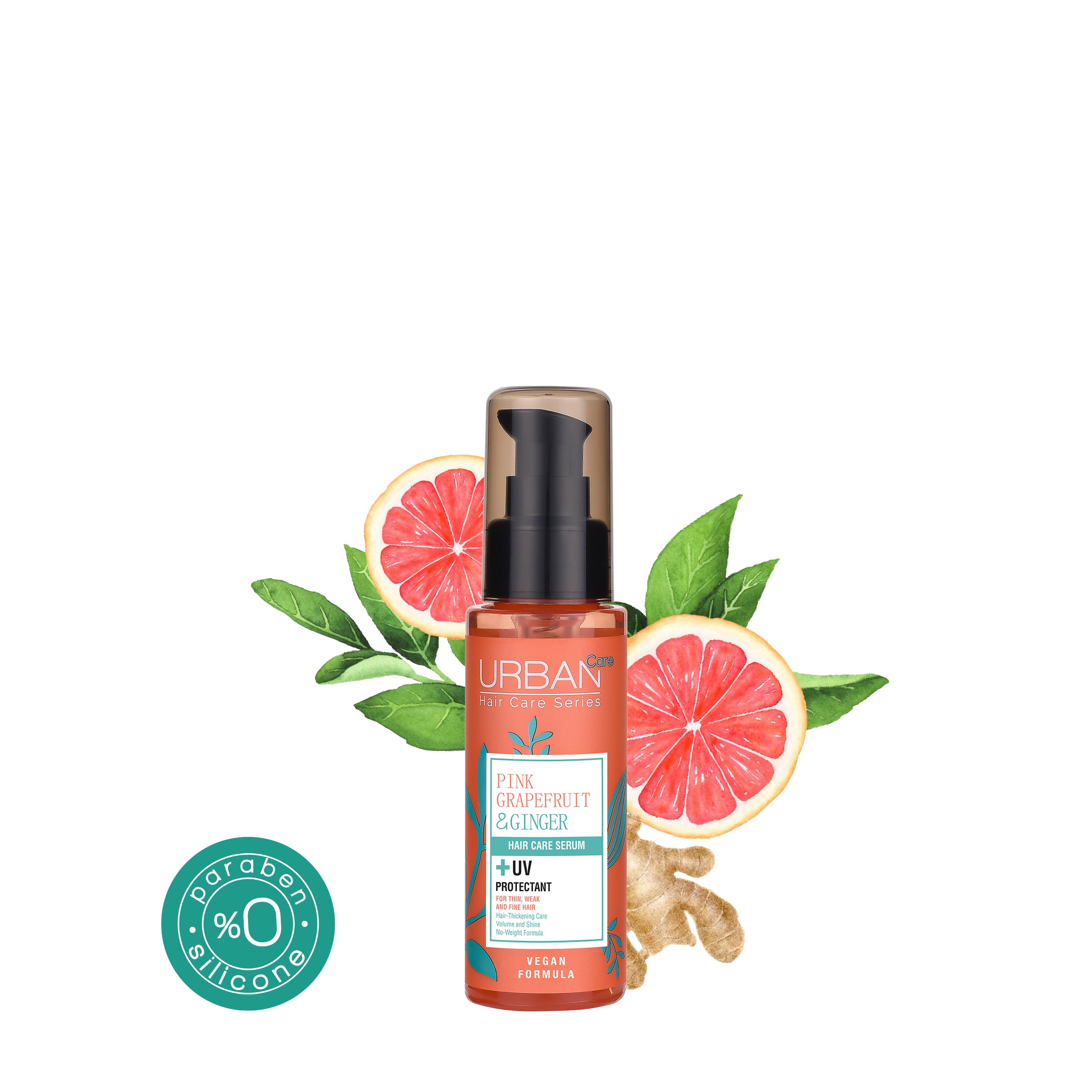 Urban Care - PINK GRAPEFRUIT & GINGER SERUM - 75 ml