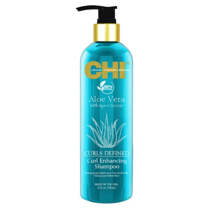 CHI - Aloë Vera Curls Defined Curl Enhancing Shampoo - 340ml