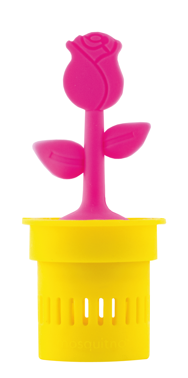 MosquitNo - Citronella Flower Pot (inhoud: 1 x Flower Pot + 4 x Repellent gom)