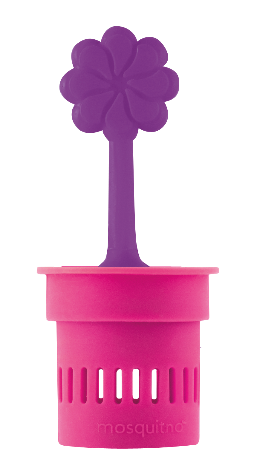 MosquitNo - Citronella Flower Pot (inhoud: 1 x Flower Pot + 4 x Repellent gom)