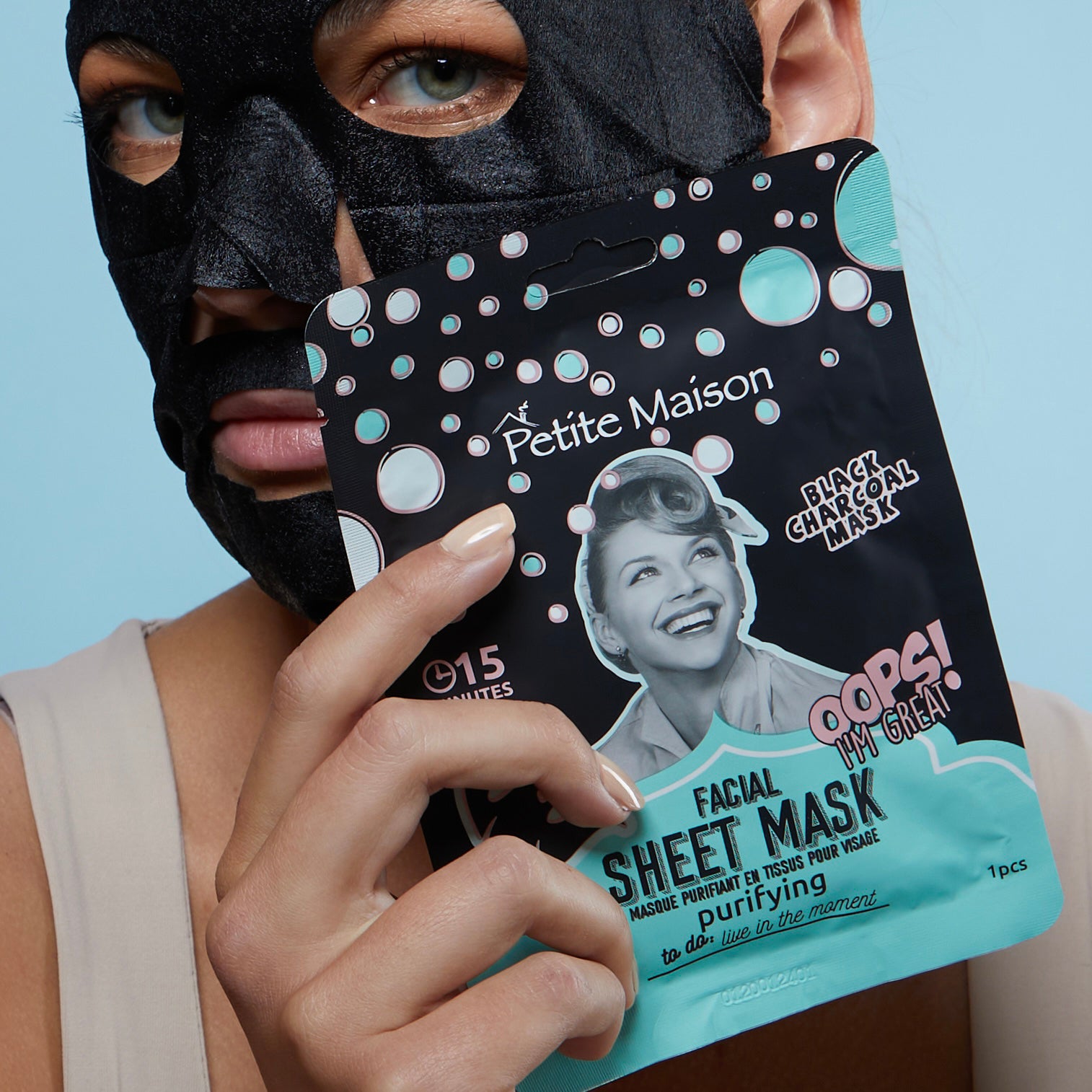 PETITE MAISON - FACIAL SHEET MASK ENERGIZING - 25ML