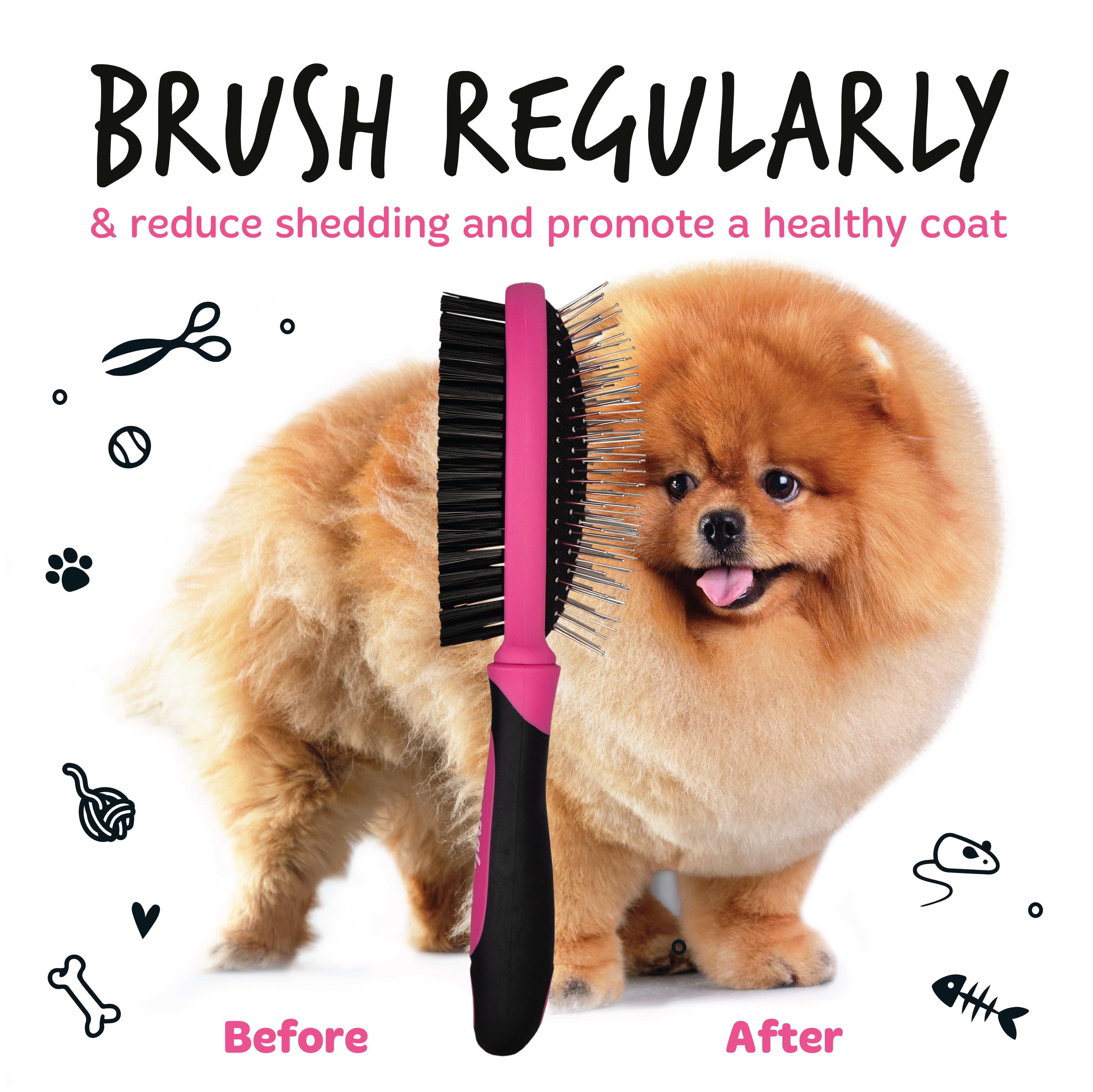 Bugalugs - 2 IN 1 DOUBLE ENDED BRUSH