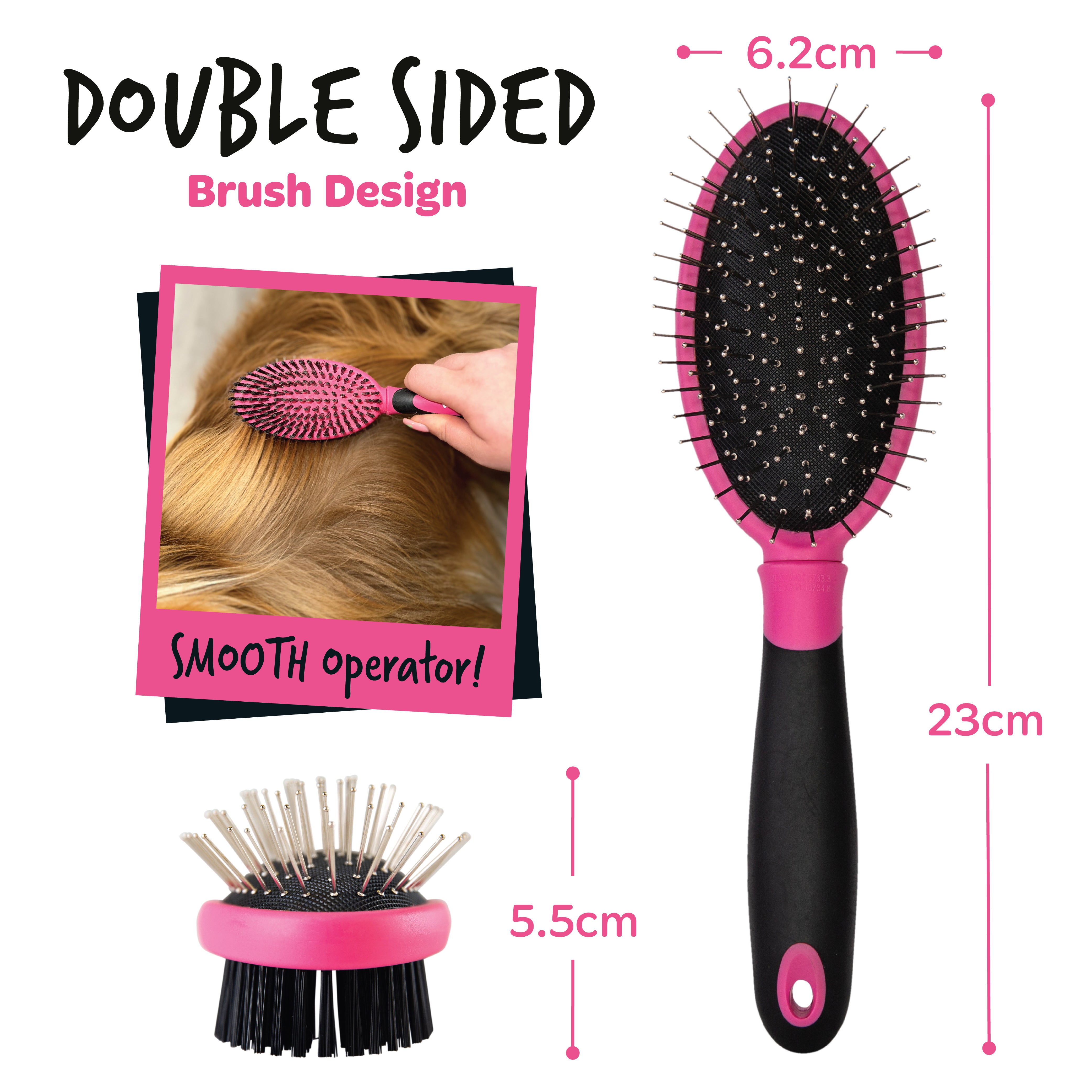 Bugalugs - 2 IN 1 DOUBLE ENDED BRUSH