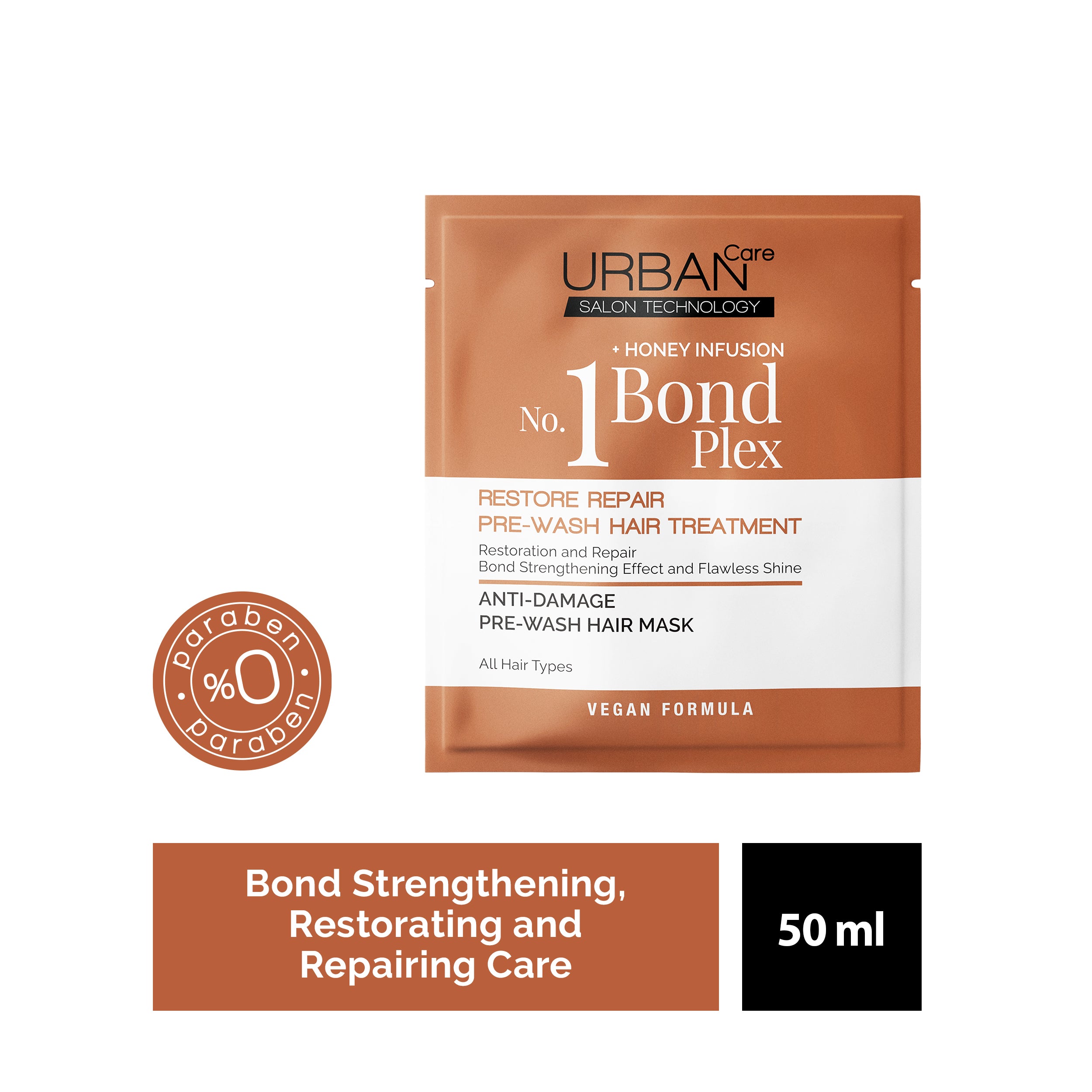 Urban Care - NO:1 BOND PLEX REPAIRPRE-WASHHAIR TREATMENT - 50 ml