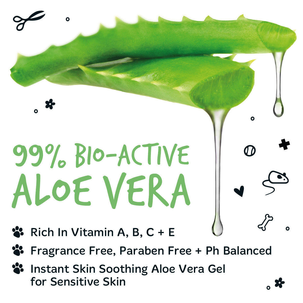 Bugalugs - ALOE VERA SOOTHING GEL (Dogs & Cats)