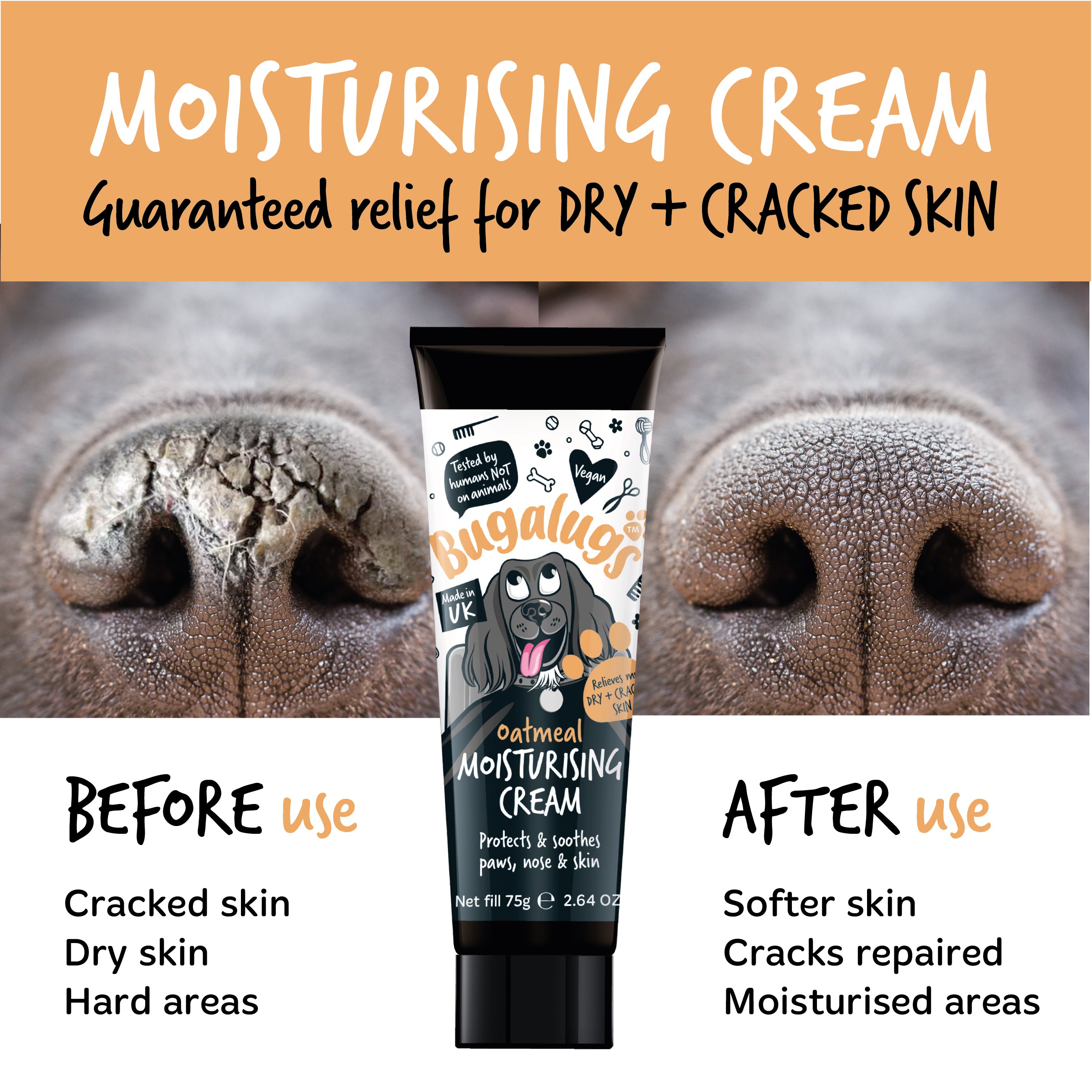 Bugalugs - Moisturising Cream (Nose, Paw & Skin)